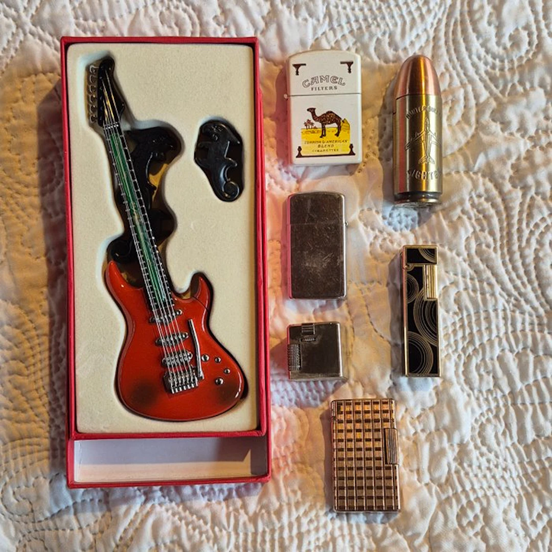 No reserve price - Lighter - Metal - (7)