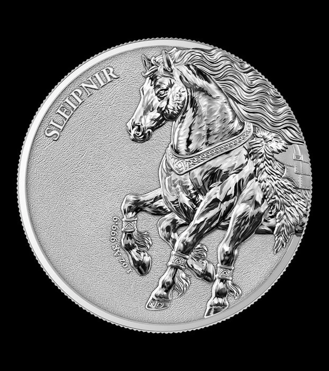 Germania. 5 Mark 2026 Germania Beasts Sleipnir 1 Oz (.999)