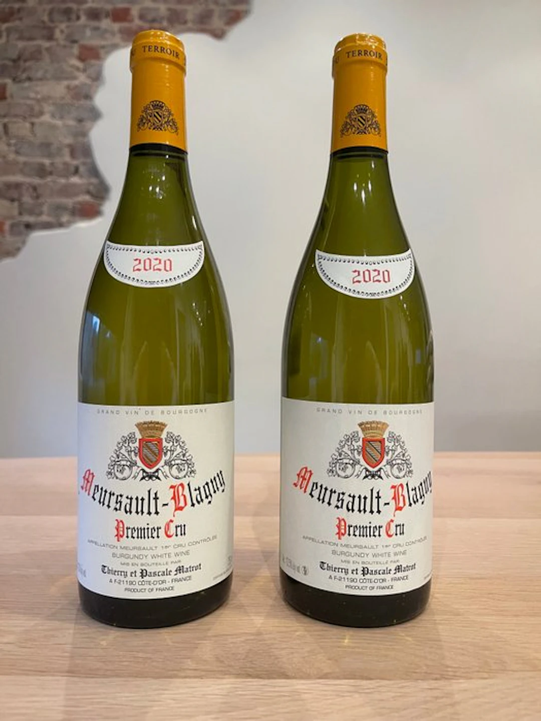 2020 Domaine Matrot "Blagny" - Meursault 1er Cru - 2 Bottles (0.75L)