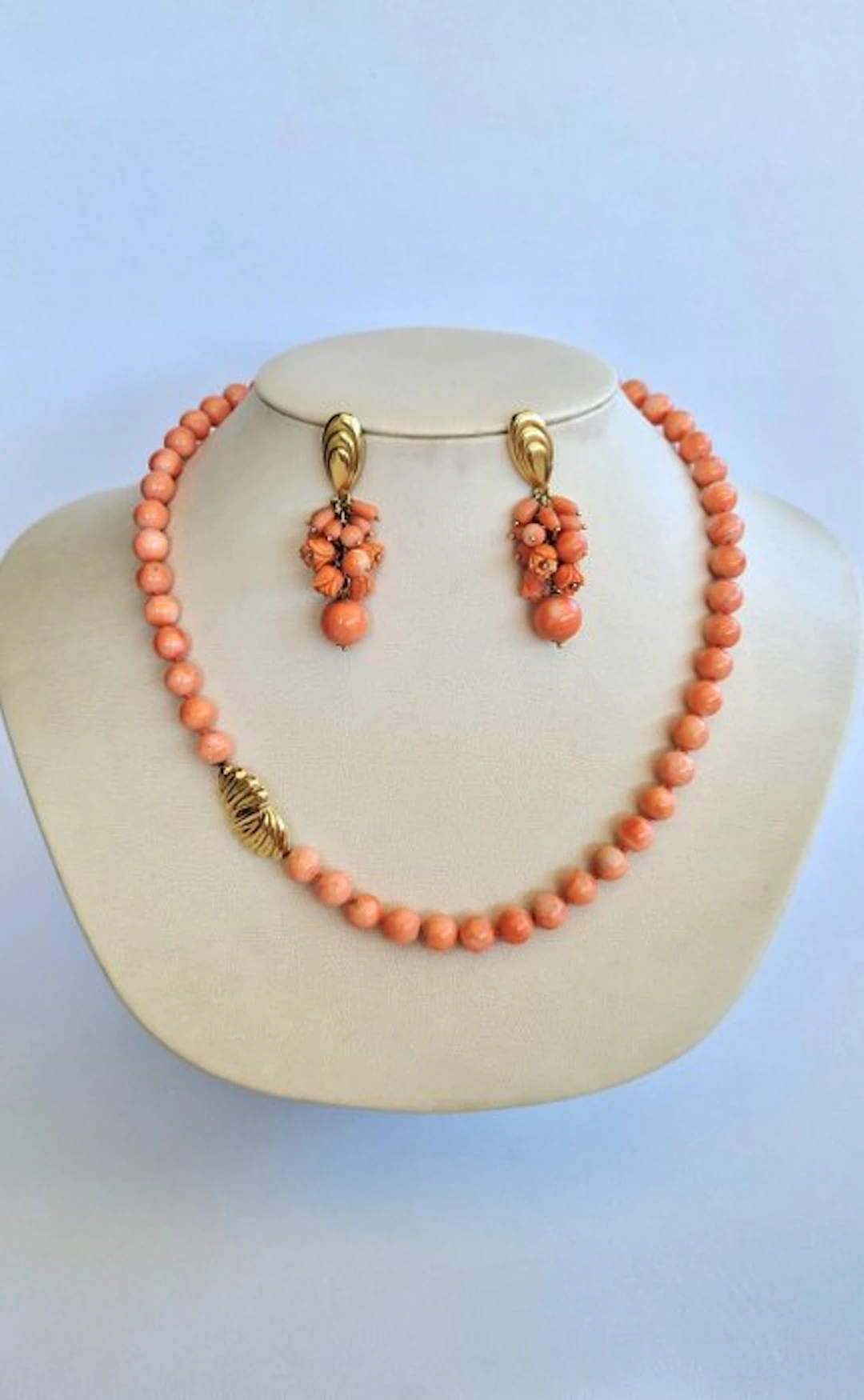 2 piece jewellery set - 18 kt
