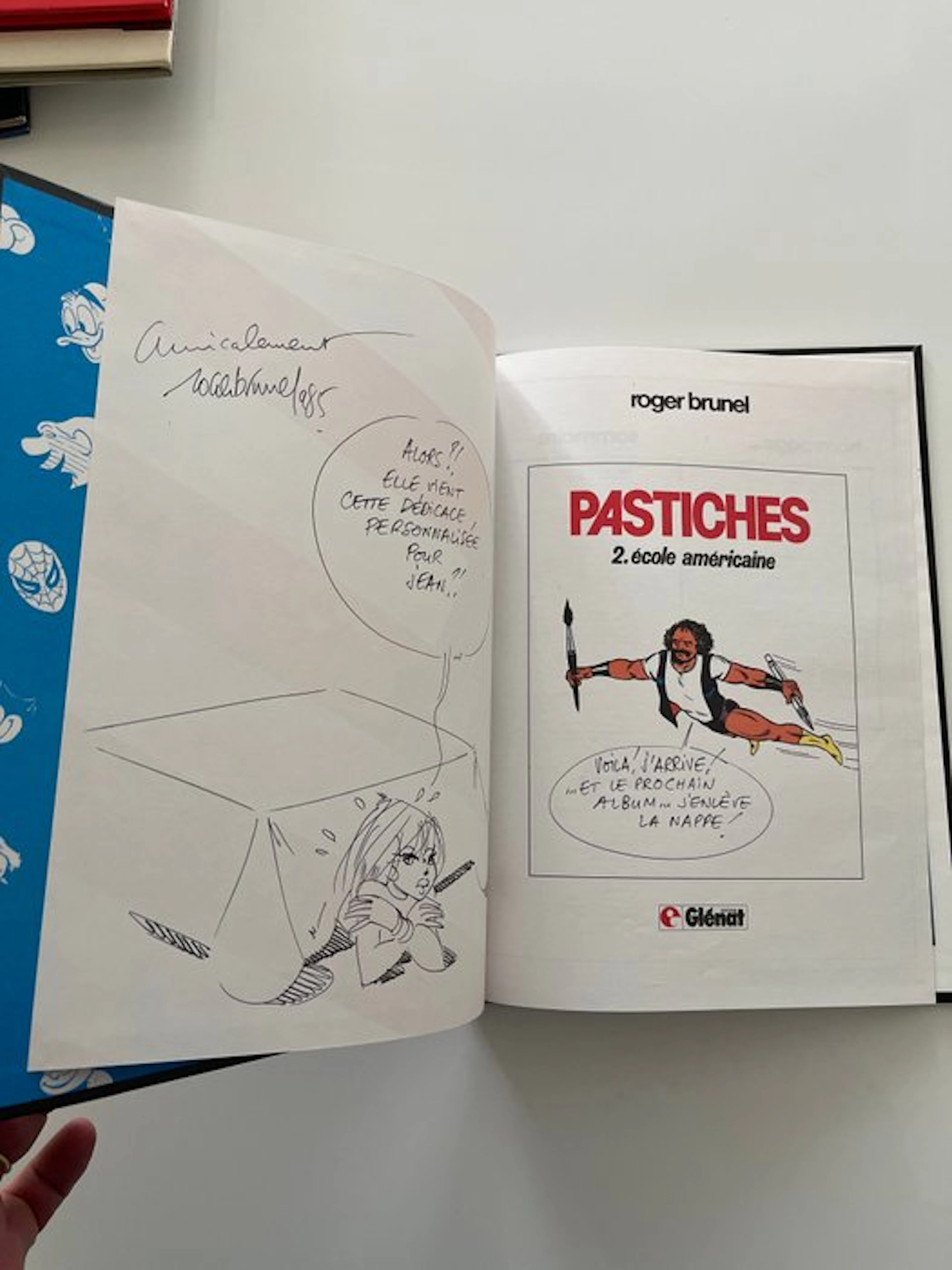 Pastiches T2 + dédicace - C - 1 Album - First edition - 1982