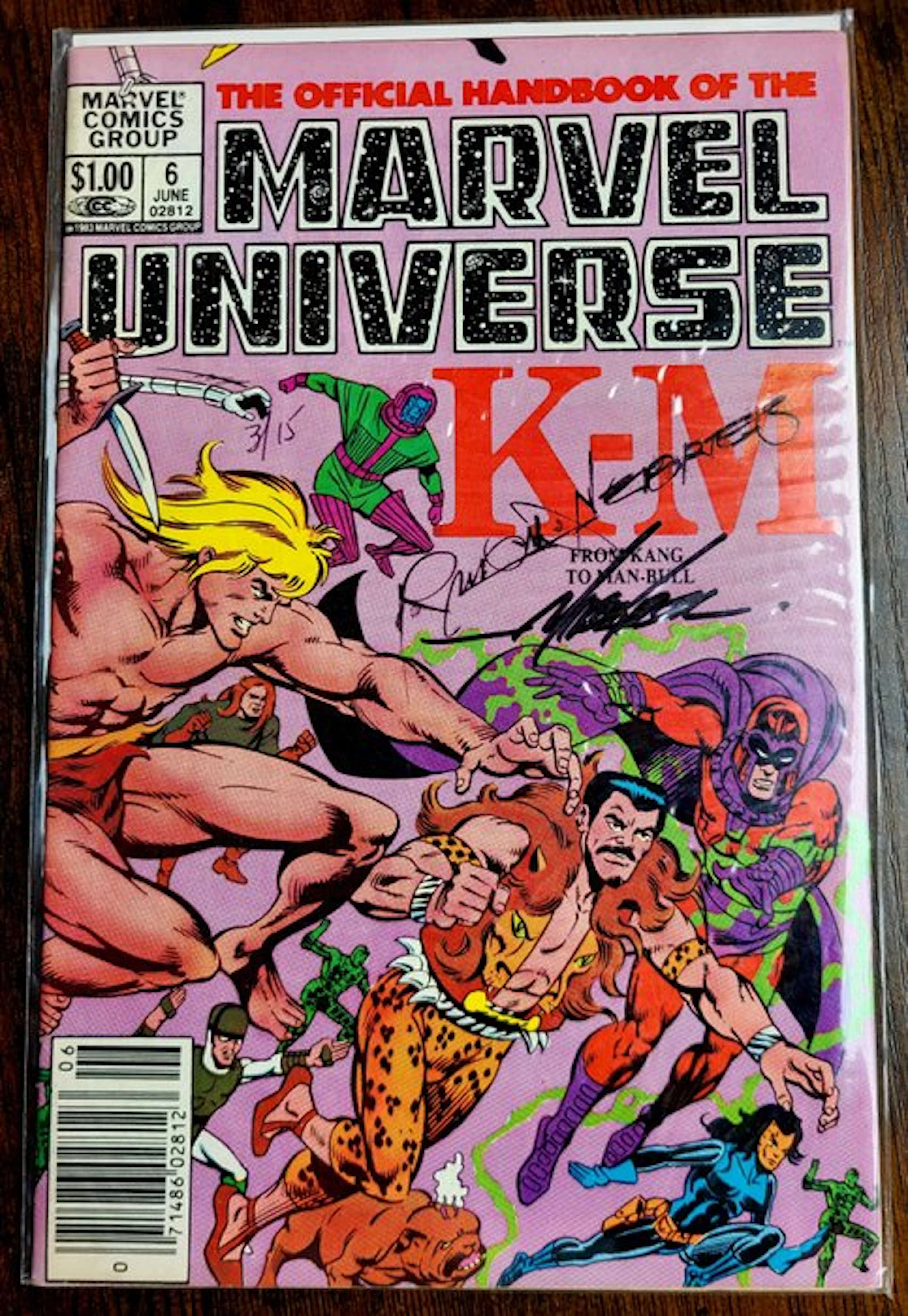 The Official Handbook of the Marvel Universe #6 Key Issue...