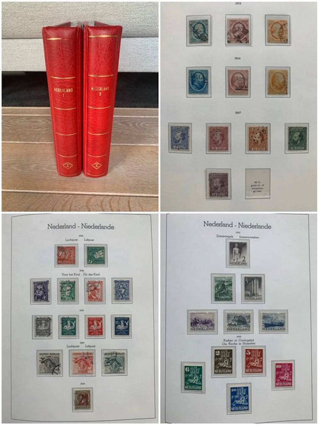 Netherlands 1858/1989 - A nice collection in beautiful Leuchtturm albums.