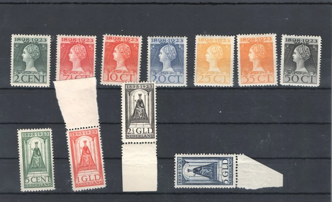Netherlands 1923 - Complete Jubilee series