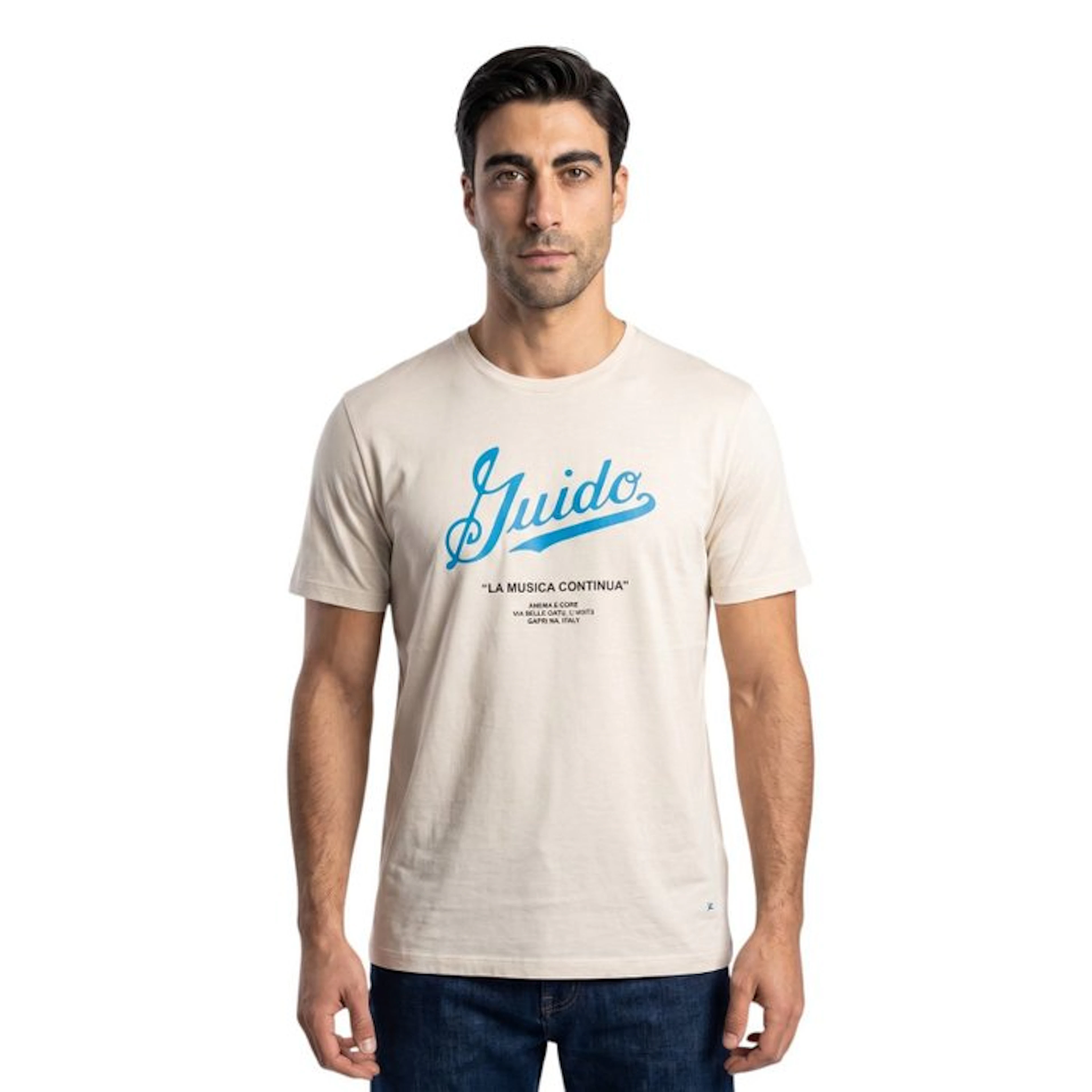 ISAIA NAPOLI - Size XXL - "Capri" Cotton Jersey Short...