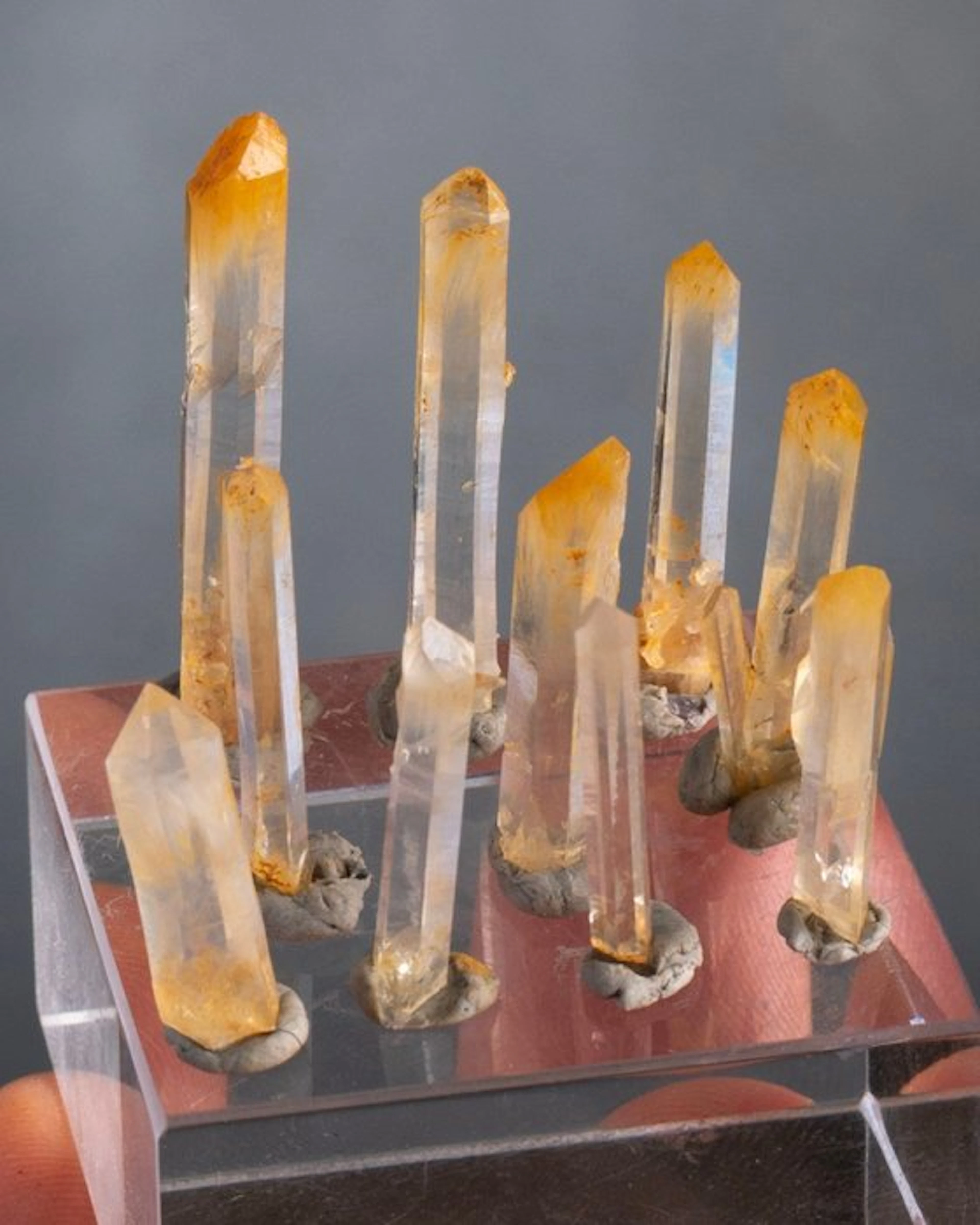 MANGO QUARTZ lot - Height: 3.4 cm - Width: 0.4 cm- 7 g - (1)