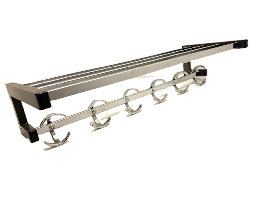 Coat rack - Steel, Chrome plated