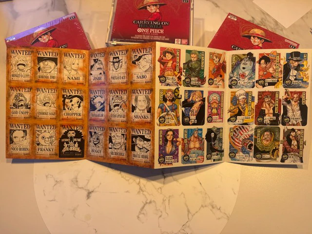 Bandai - 36 Uncut sheet - One Piece