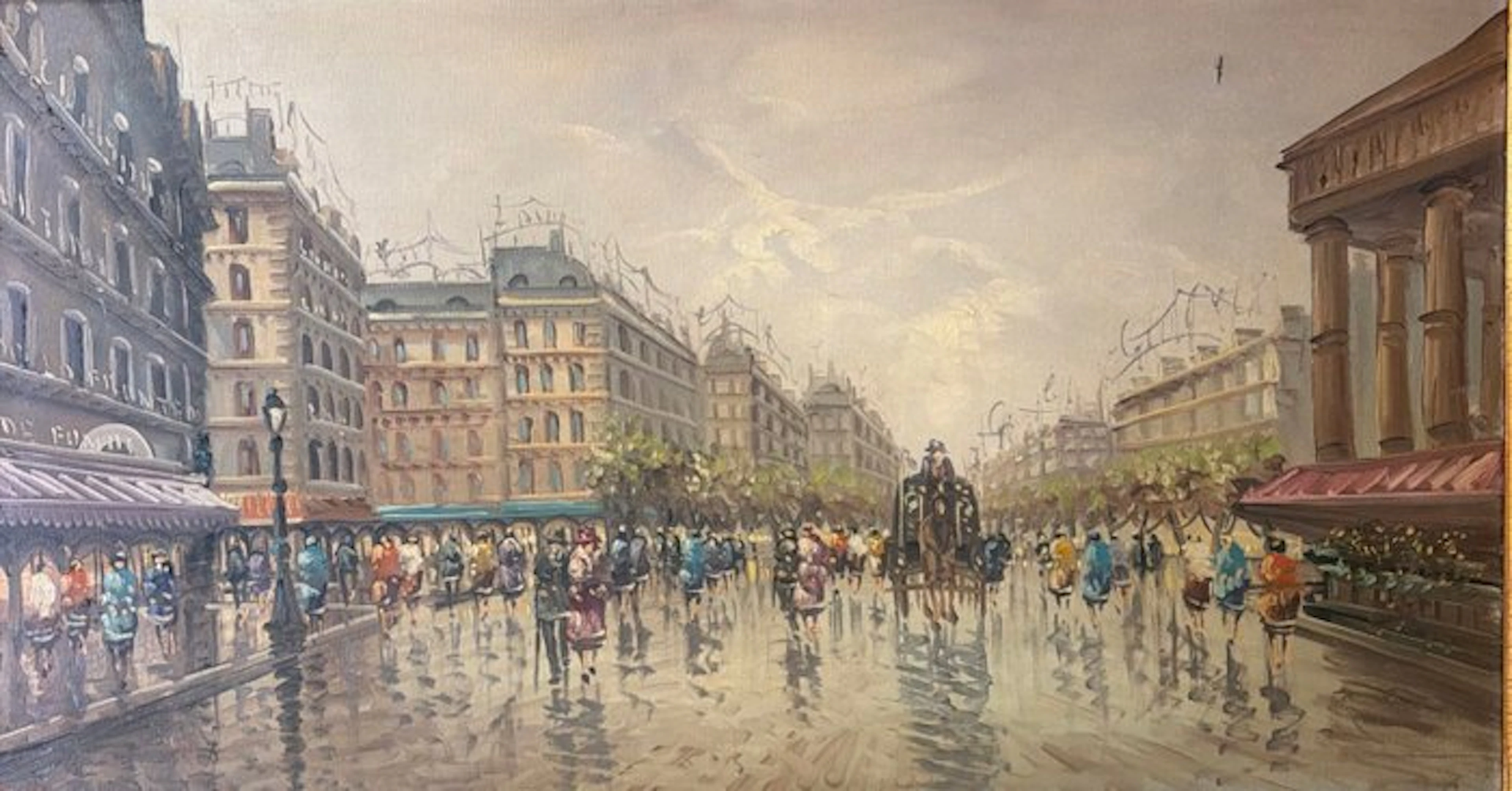 Giulio De Simone (1936-2020) - Parigi boulevard