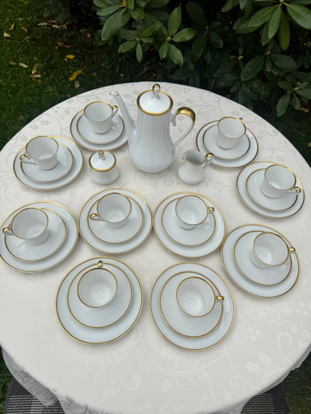 Alla kunst & Kaiser - Coffee service (33) - Porcelain