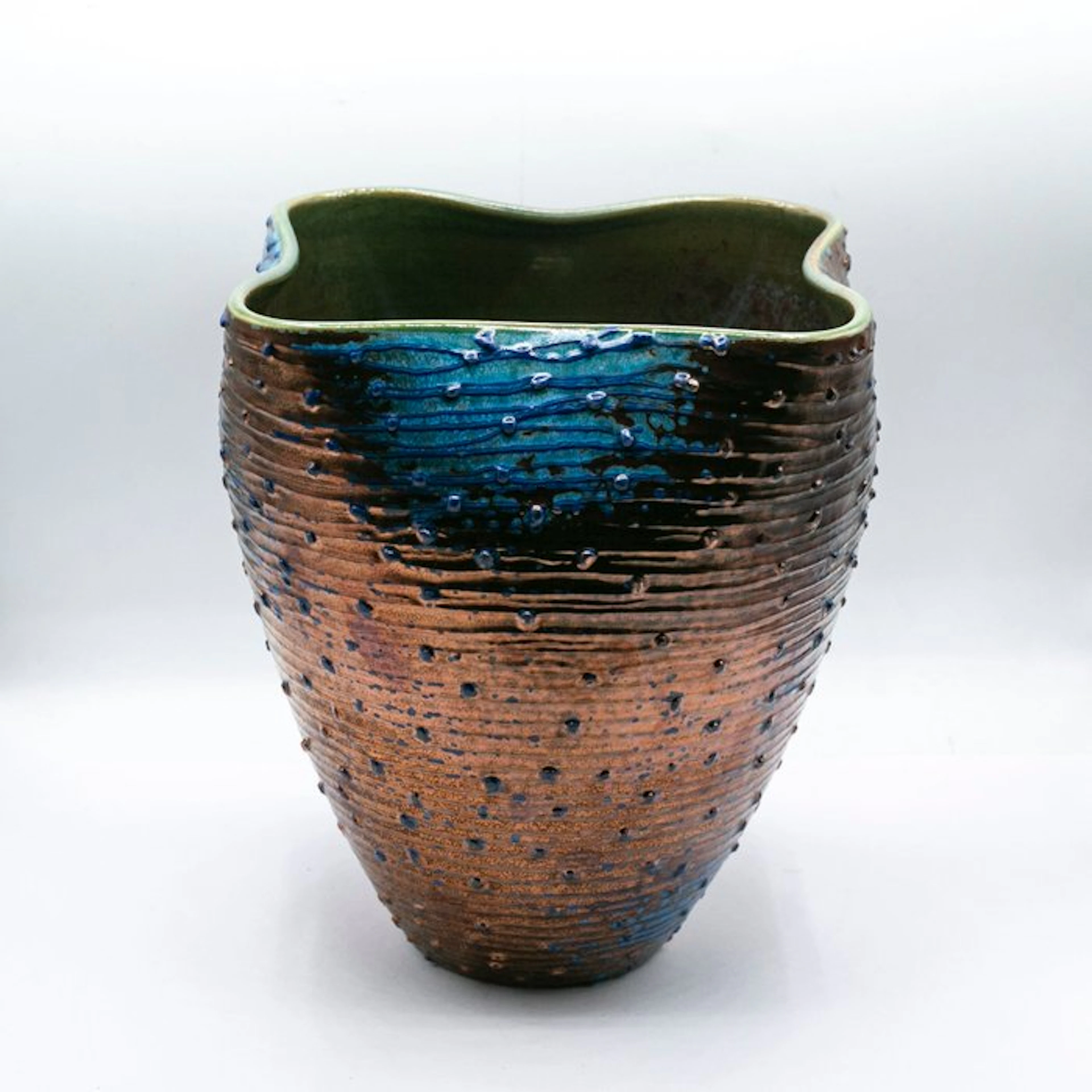 Vignoli Faenza - Bottega Vignoli - Vase - Lustre-glazed...