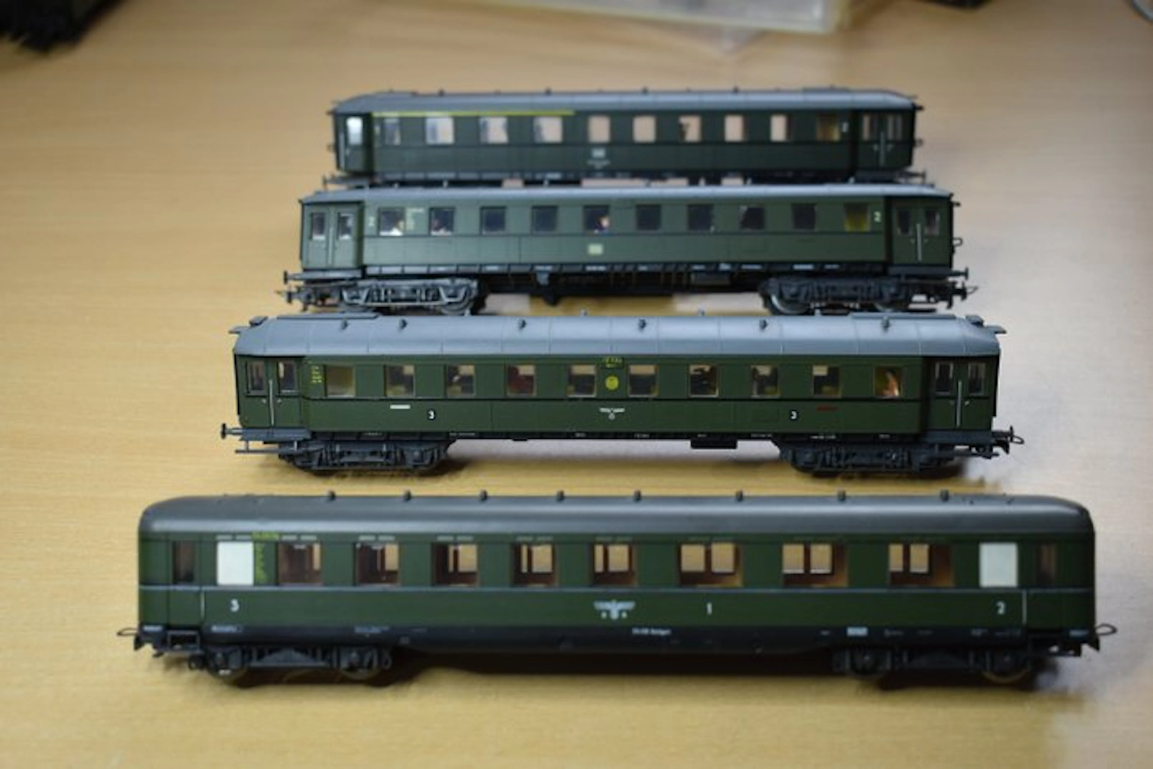 Liliput H0 - Model train passenger carriage (4) - 4...