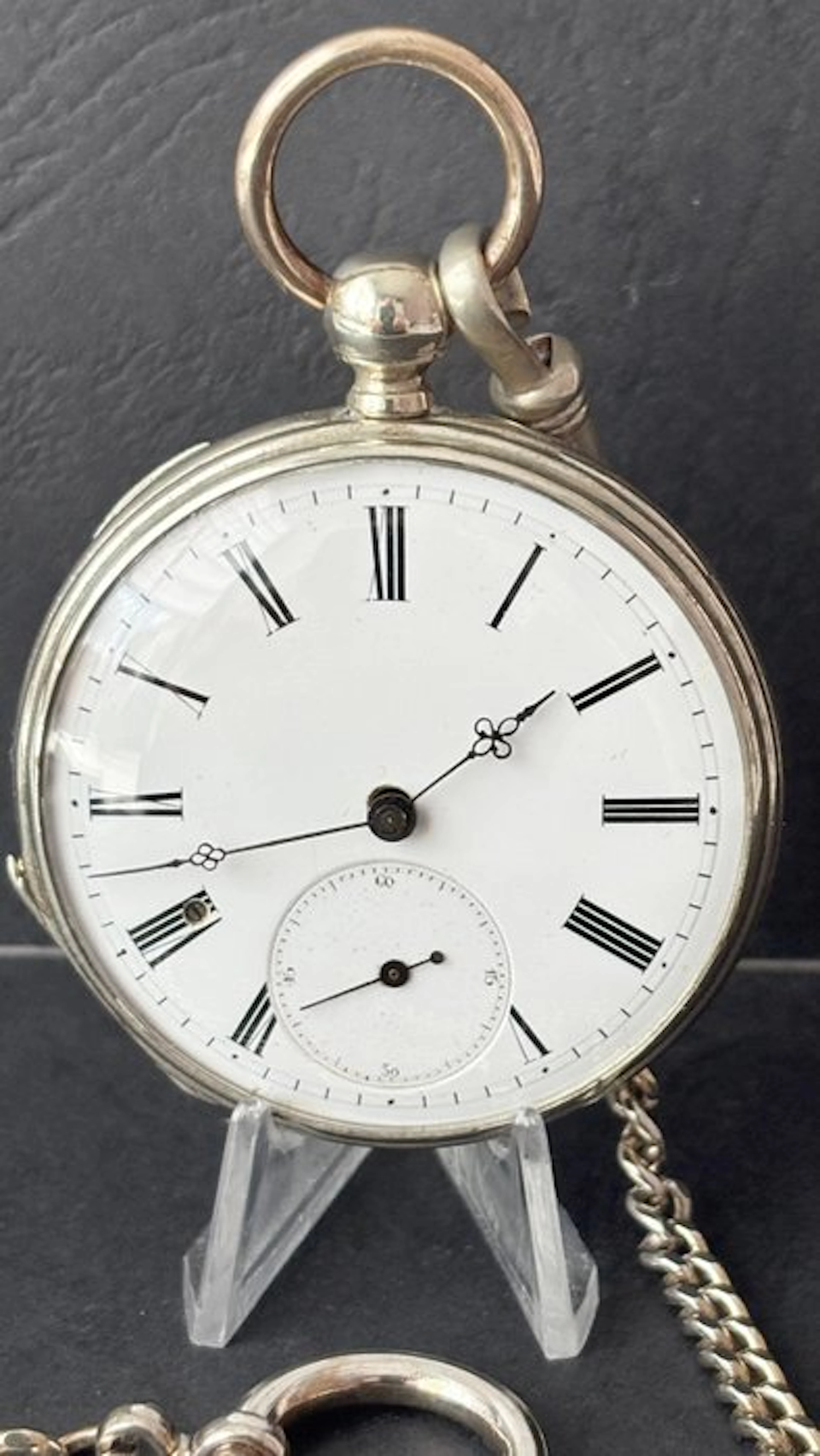 Zylinder Taschenuhr 1870 - Taschenuhr (RT) mit...