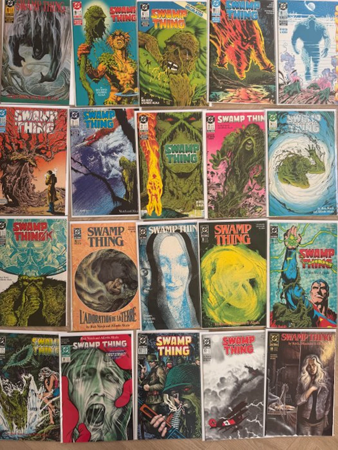 Swamp Thing - Mega lot Swamp Thing (1982 2nd Series) - 60...