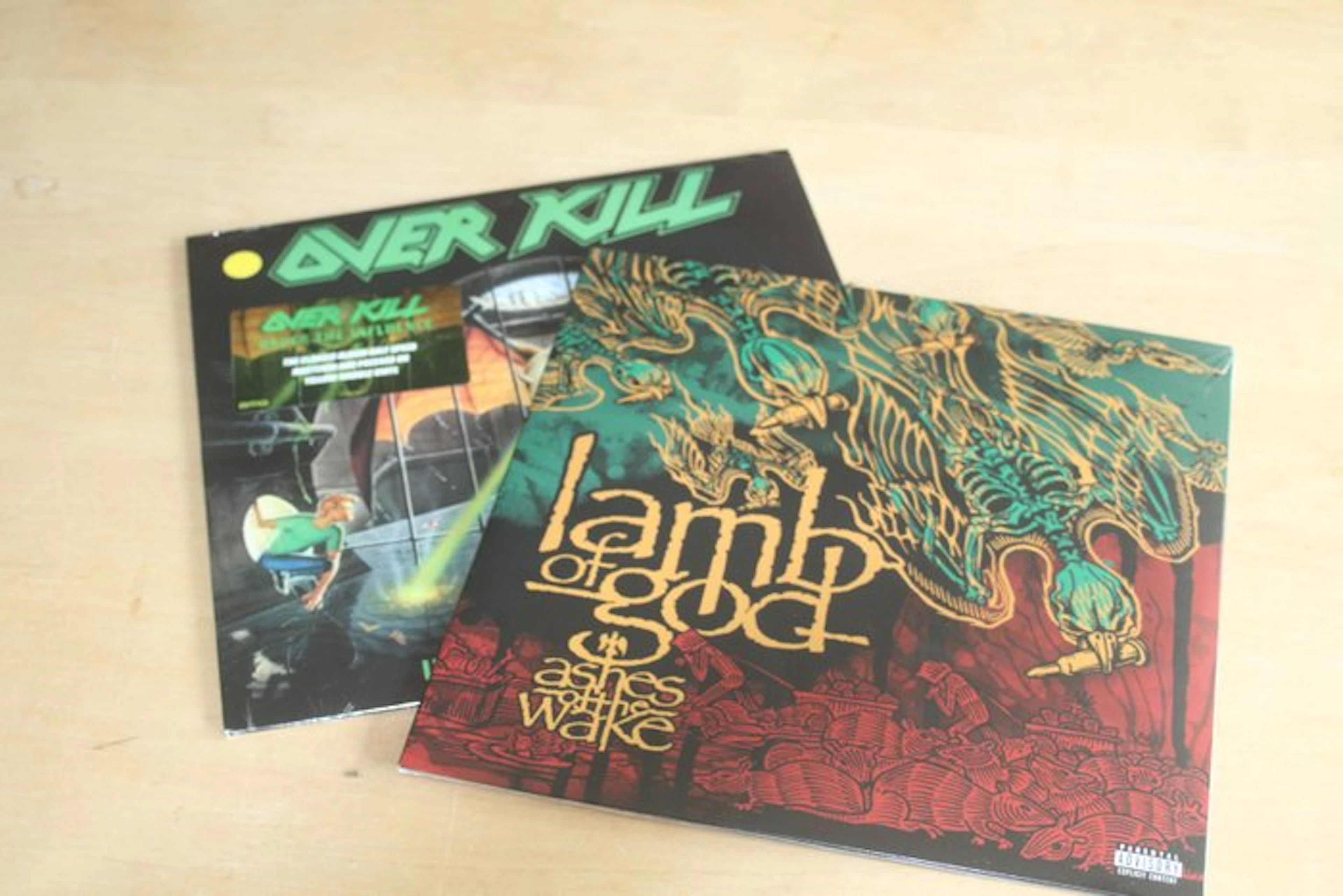 Lamb Of God + Over Kill - Ashes Of The Wake 2LP + Under...