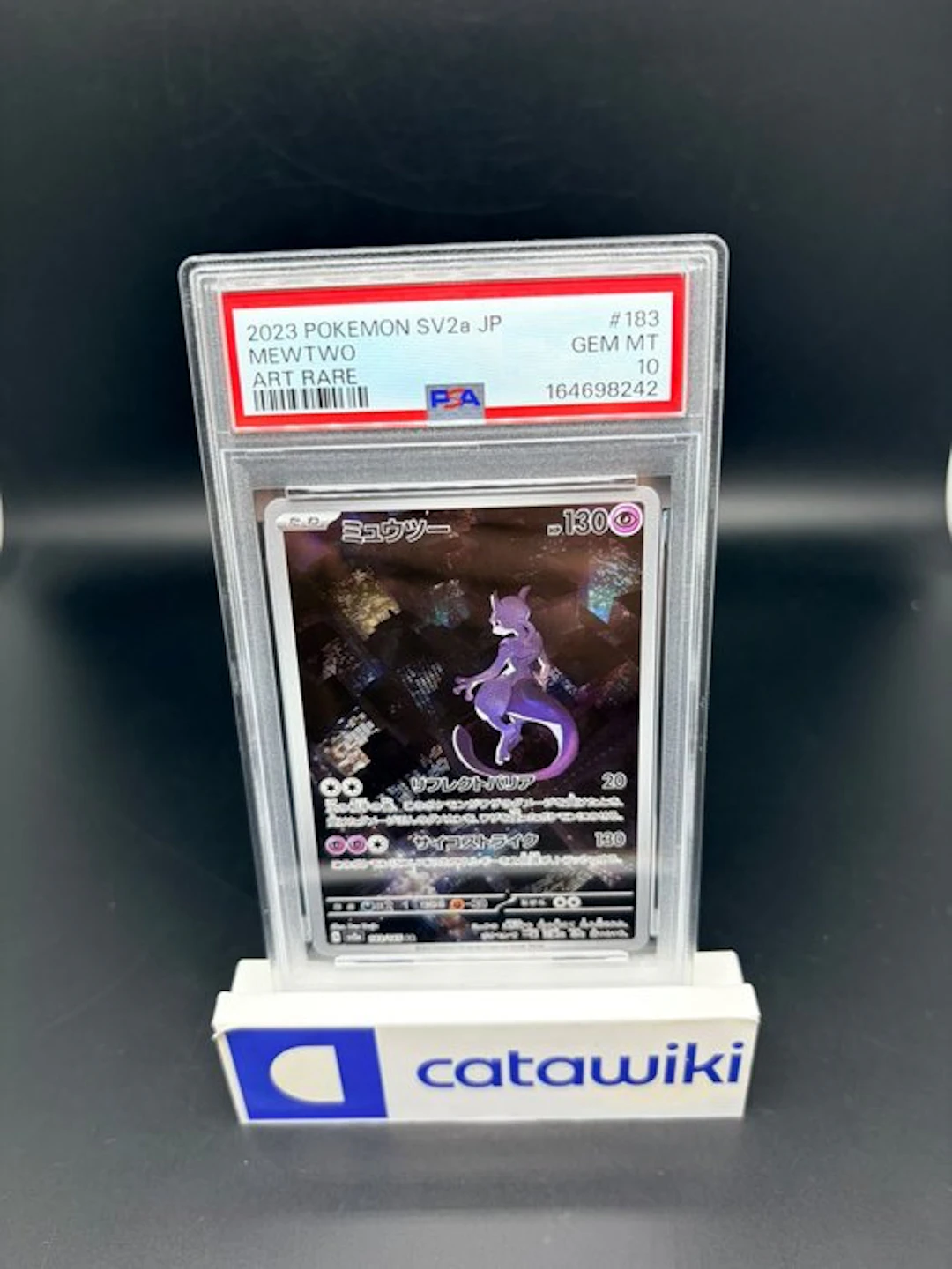 Pokémon - 1 Graded card - Mewtwo - 183/165 - PSA 10...