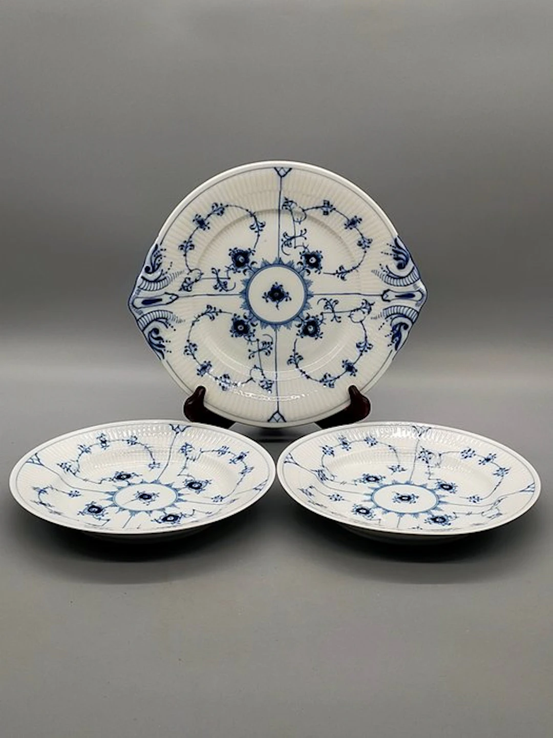 Royal Copenhagen - Dinner set - Musselmalet Gerippt...