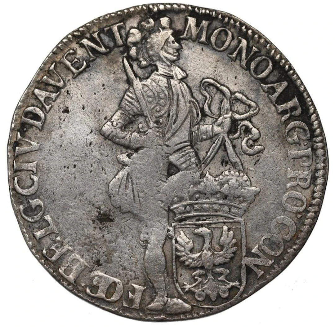 Netherlands, Deventer Zilveren Dukaat 1698 (R1 - rare)