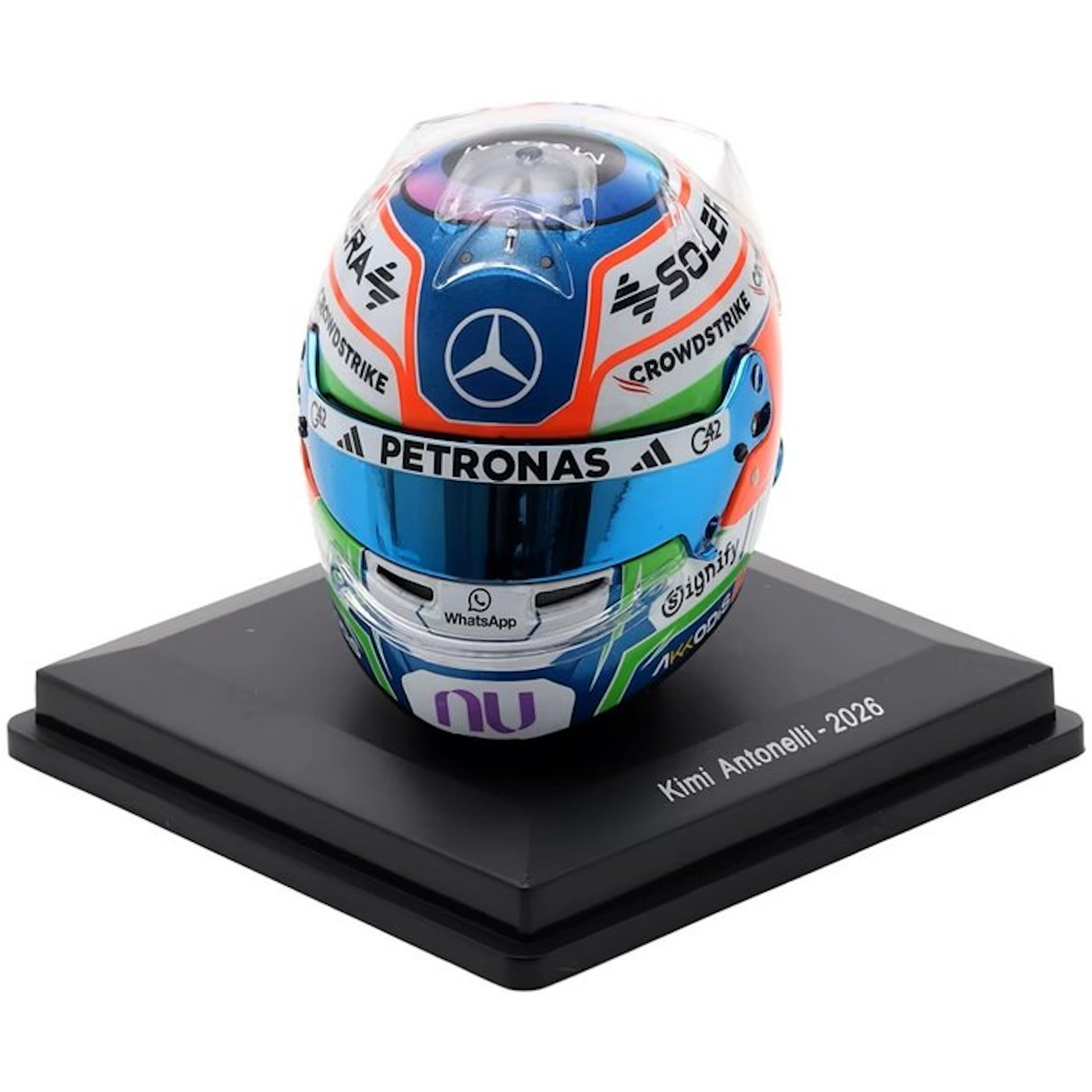 Spark 1 : 5 - Model sports car - BELL HELMET / CASQUE...