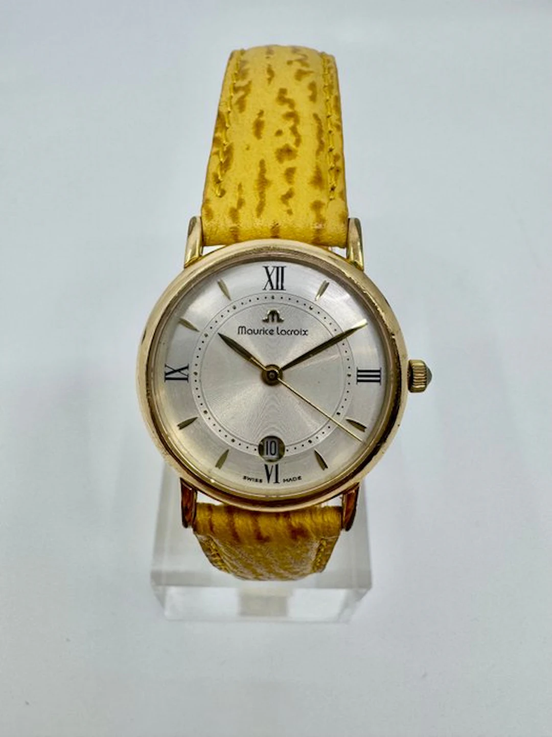 Maurice Lacroix - Classic - 18k Gold Electroplated G10...