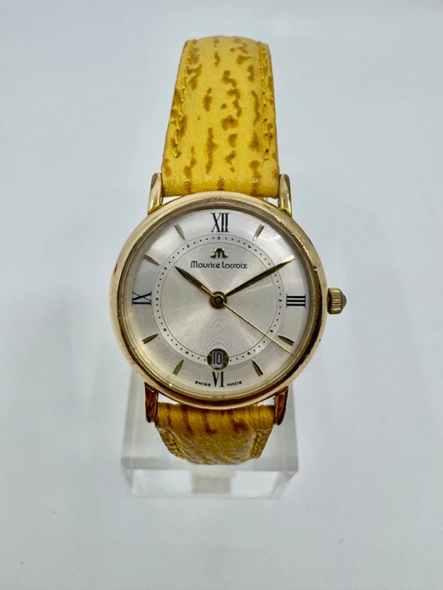 Maurice Lacroix - Classic - 18k Gold Electroplated G10...