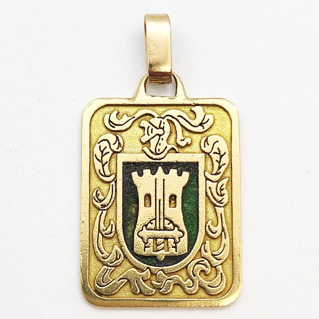 Pendant - 18 kt. Yellow gold