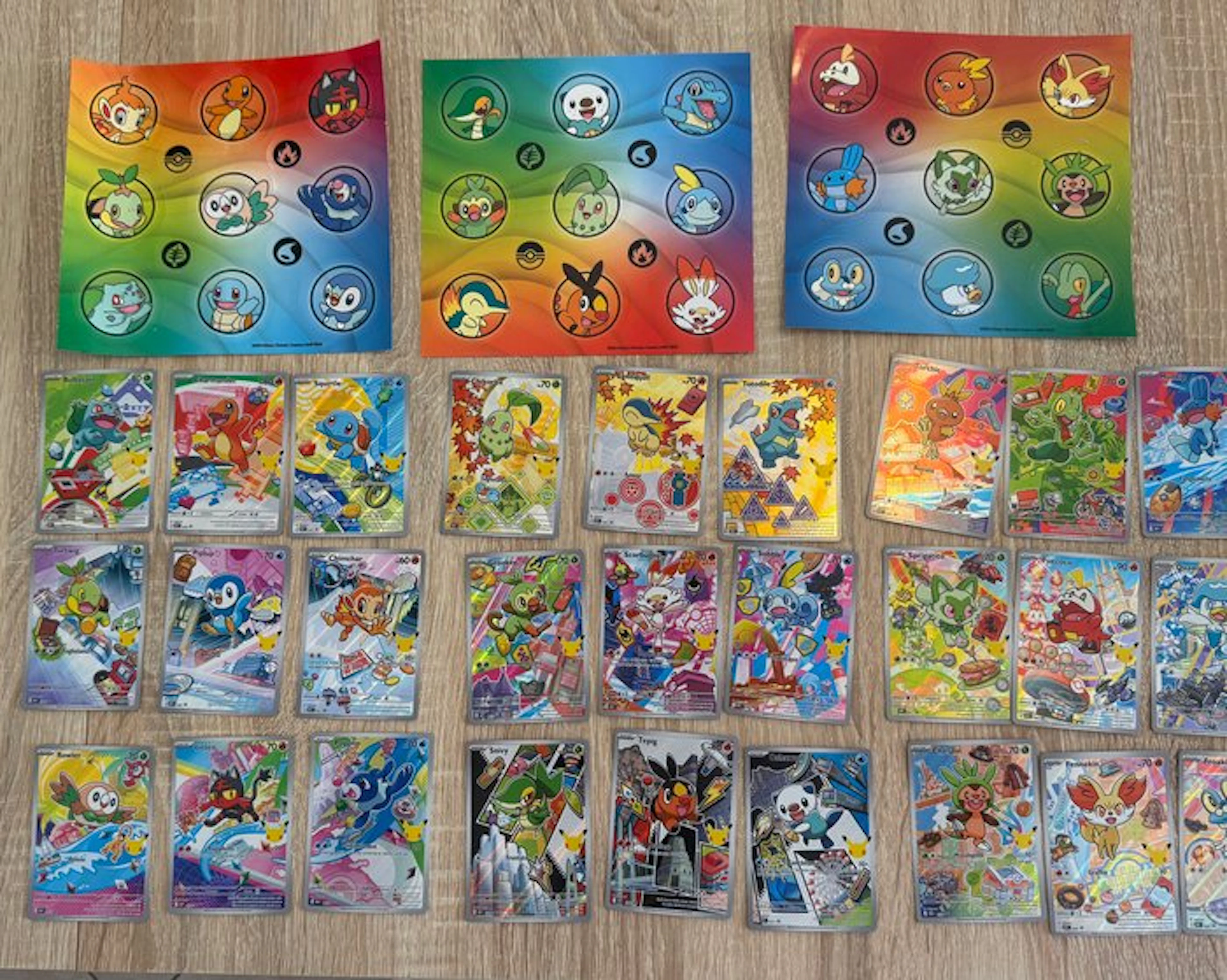 Pokémon - 27 Mixed collection - Various sets