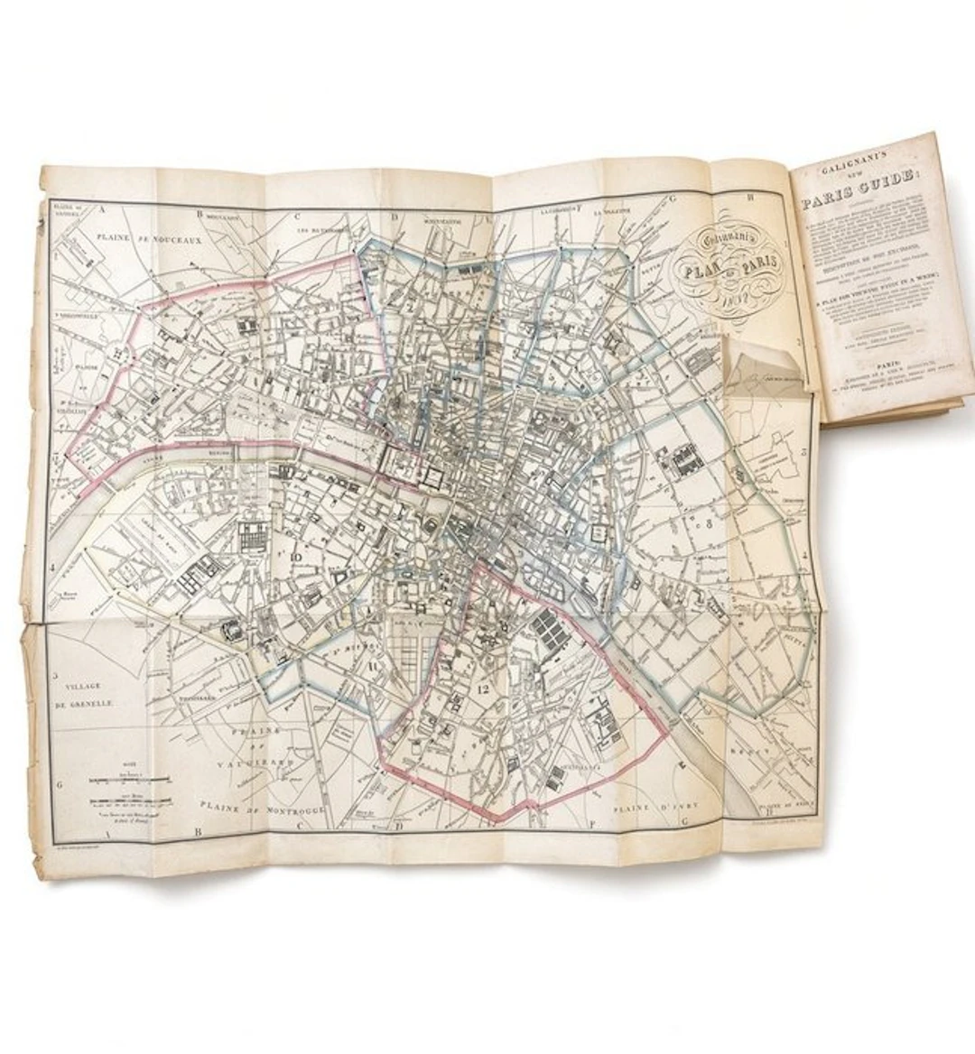 Galignani’s - New Guide of Paris - 1830