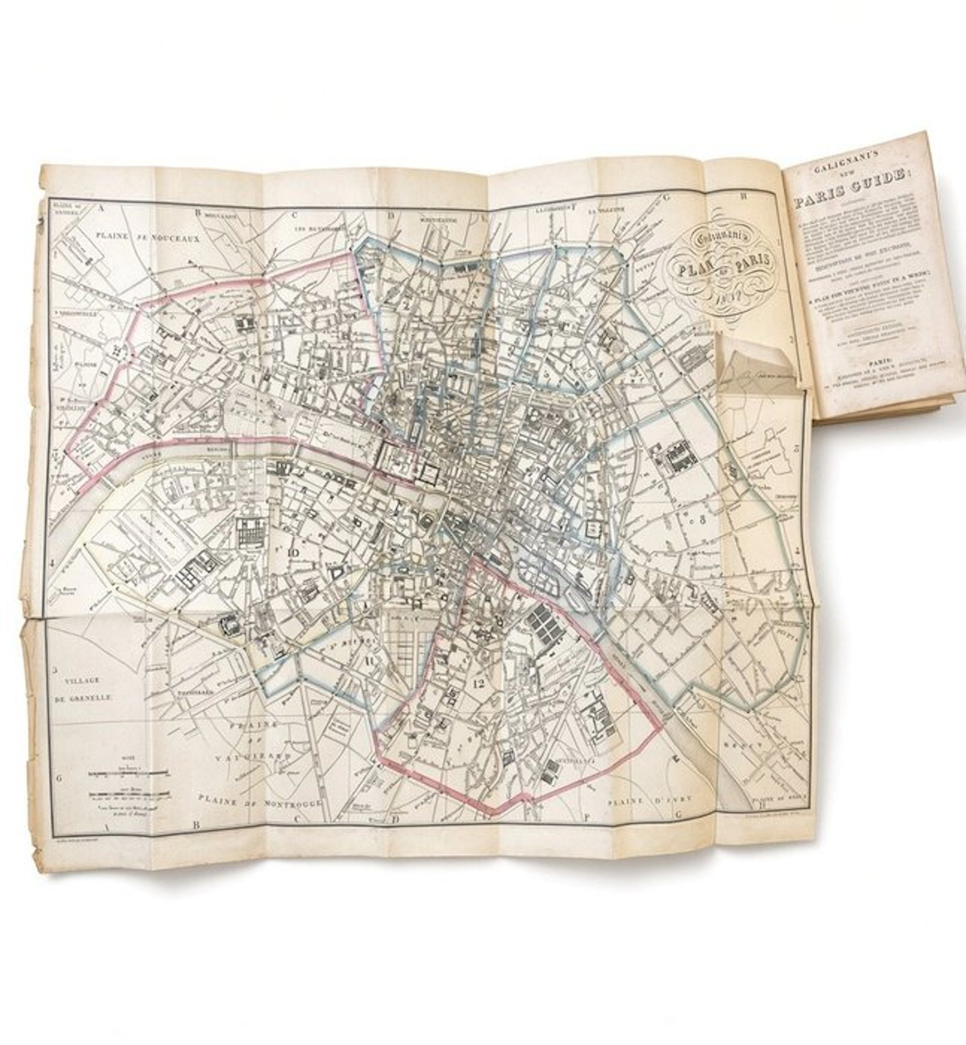 Galignani’s - New Guide of Paris - 1830