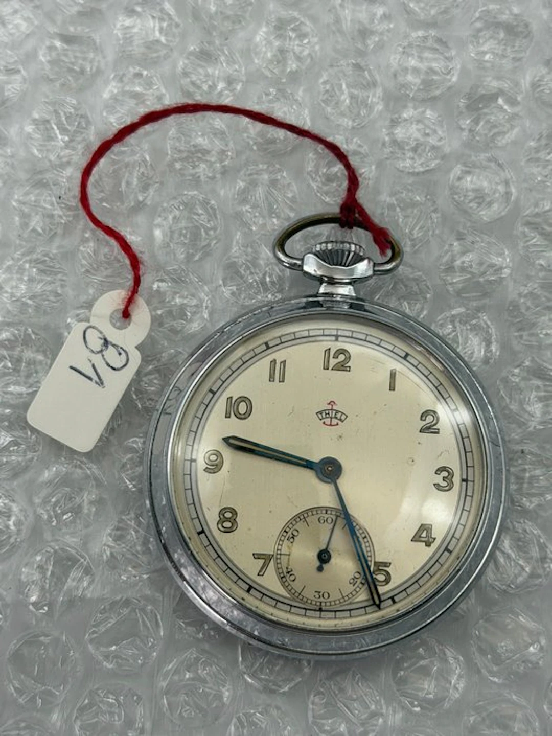Thiel - Ruhla – Vintage Art Deco Pocket Watch – German...