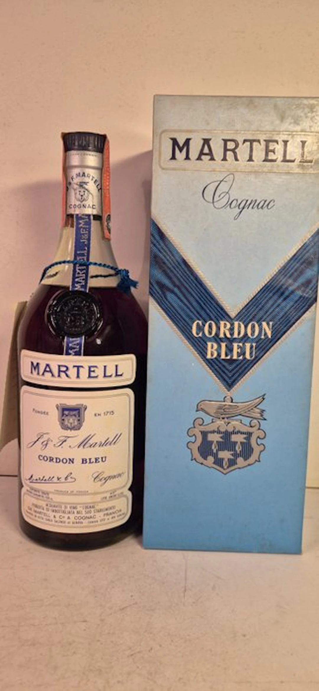 Martell - Cordon Bleu - b. 1972 - 73cl