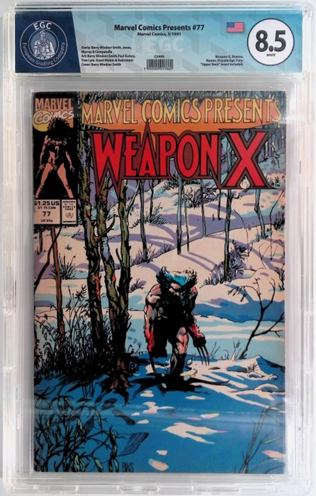 Marvel Comics Presents #77 - EGC 8.5 - 1 Graded comic - First edition - 1991