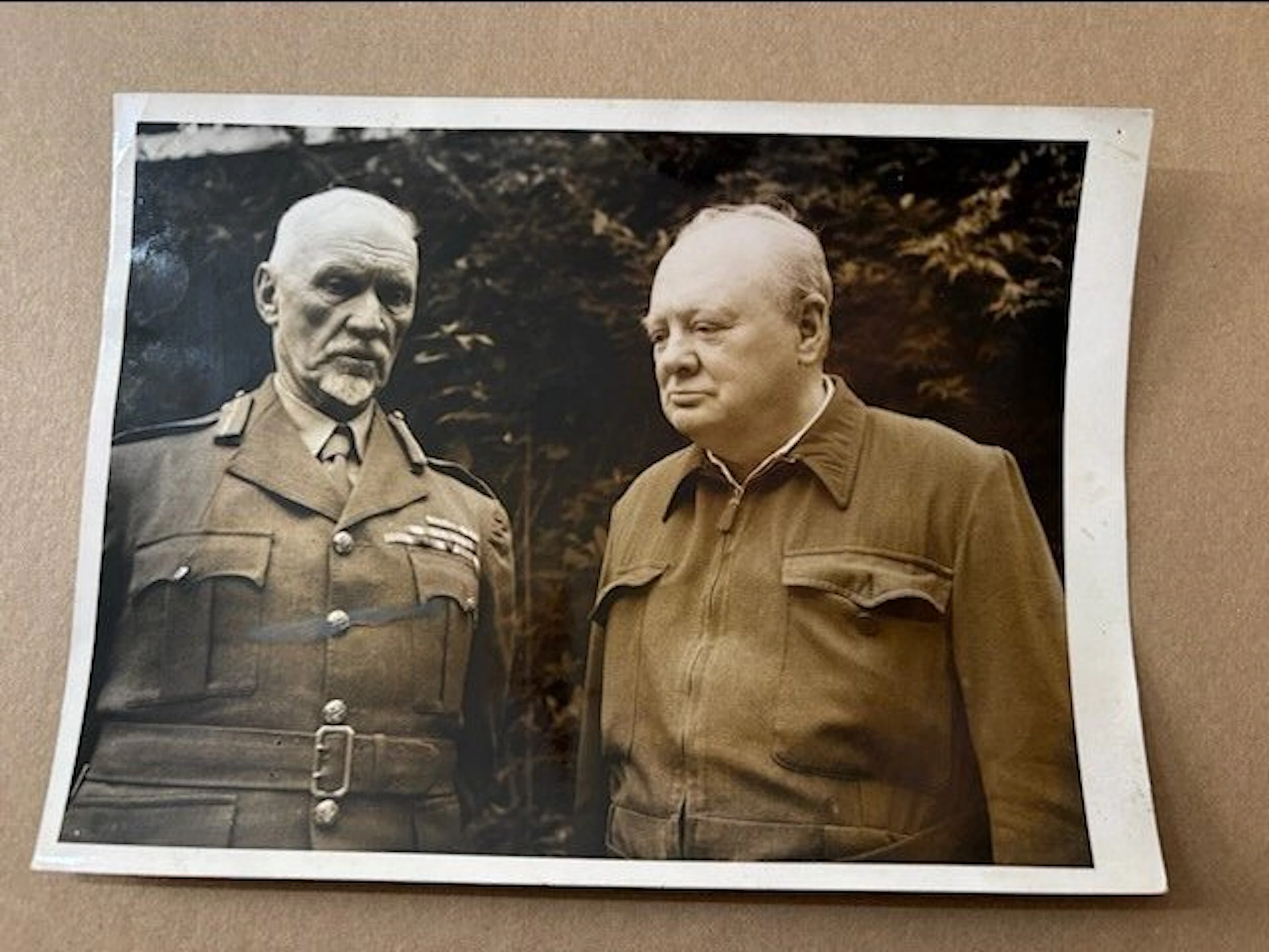 War Office Photograph - Field Marshal Smuts at Downing Street