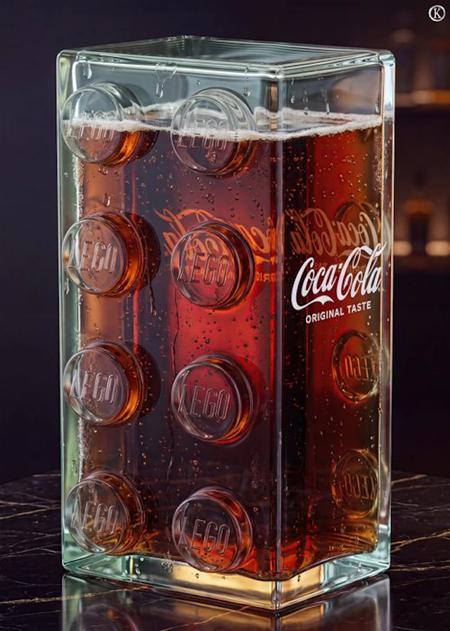 Kleury.art - [XL MATTE PAPER] LEGO Bottle Concept...