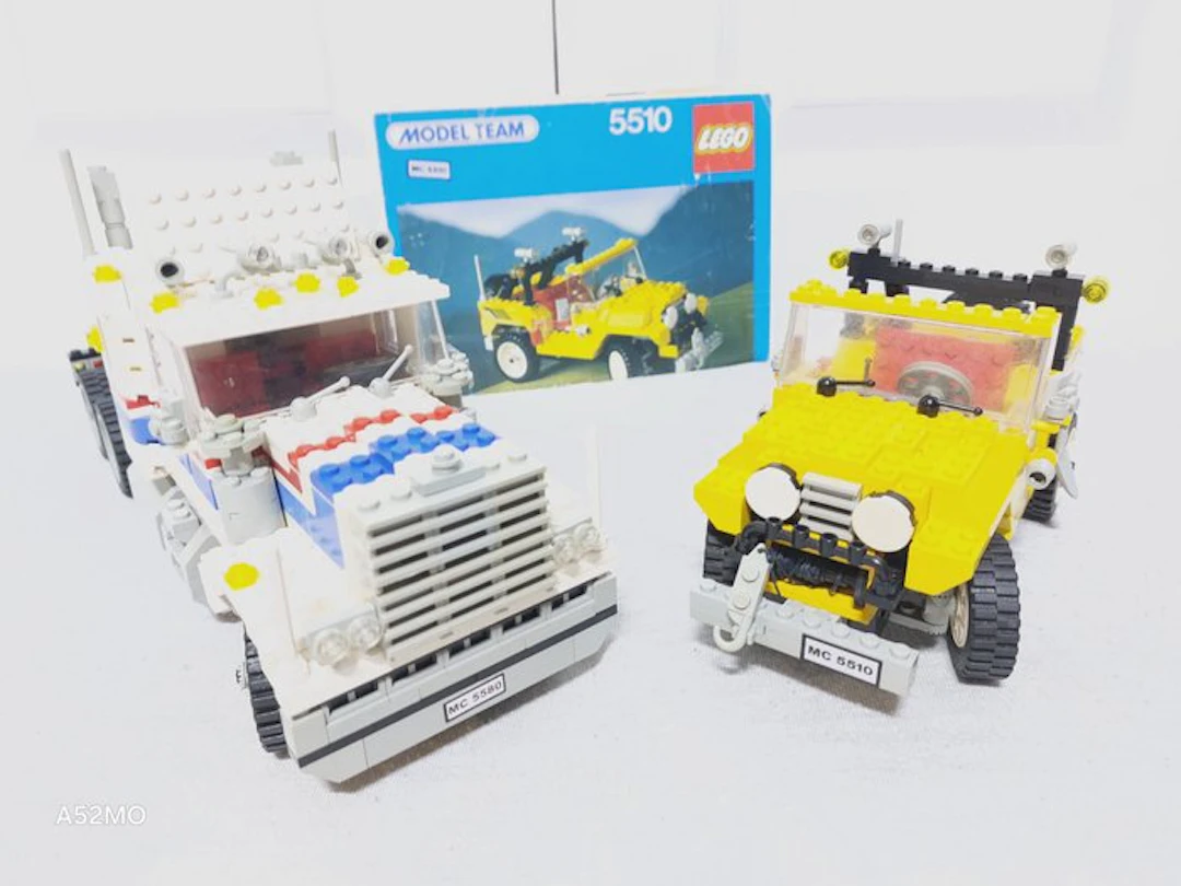 LEGO Set - Model Team - 5510,5580 Off-Road auto 4x4 & Highway Rig
