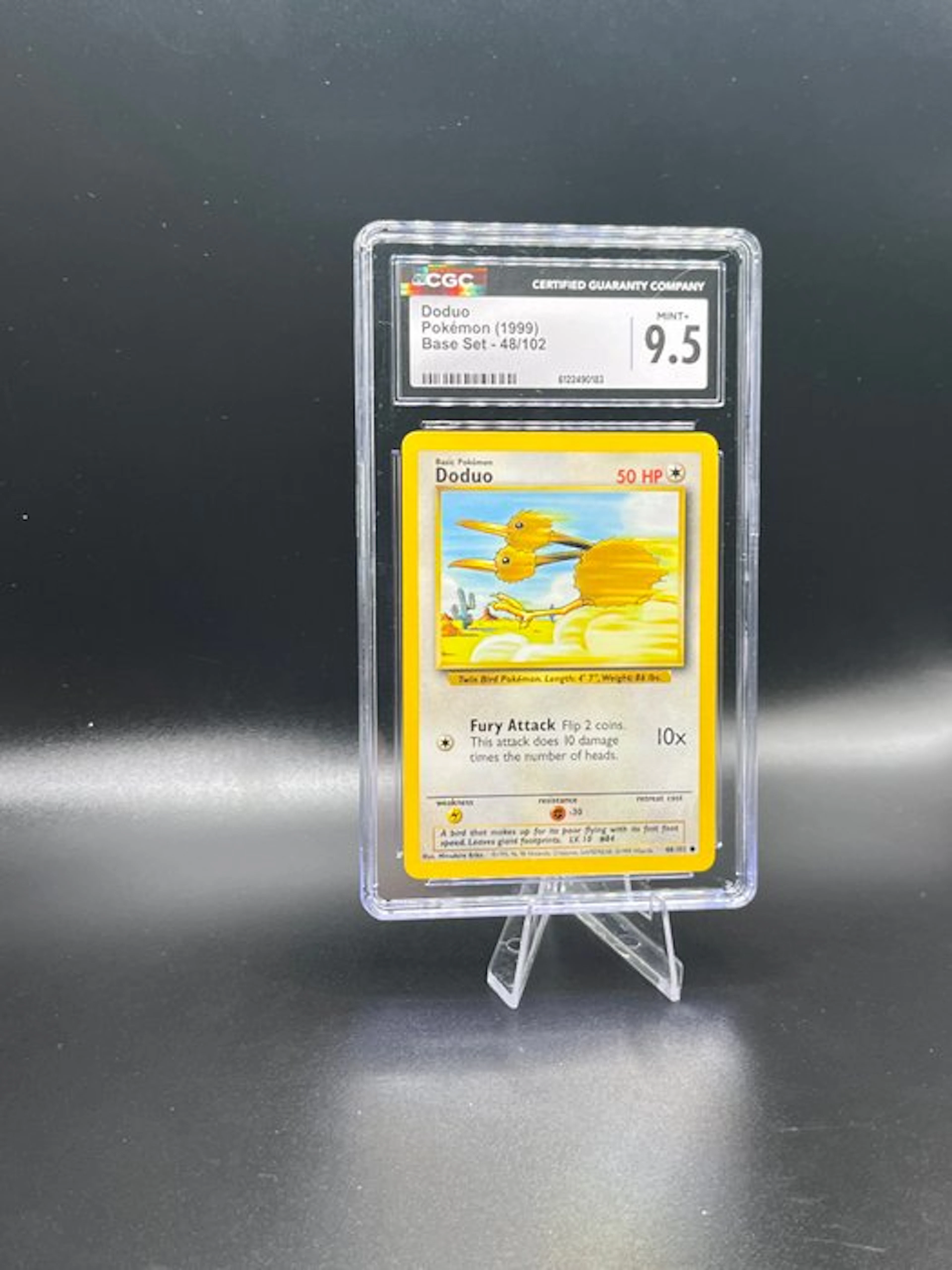 Pokémon - 1 Graded card - Doduo 48 - CGC 9.5 - WOTC - Base set