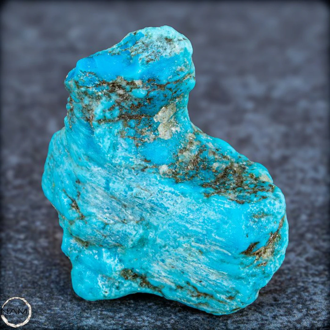 Natürlicher Türkis Nugget – seltene