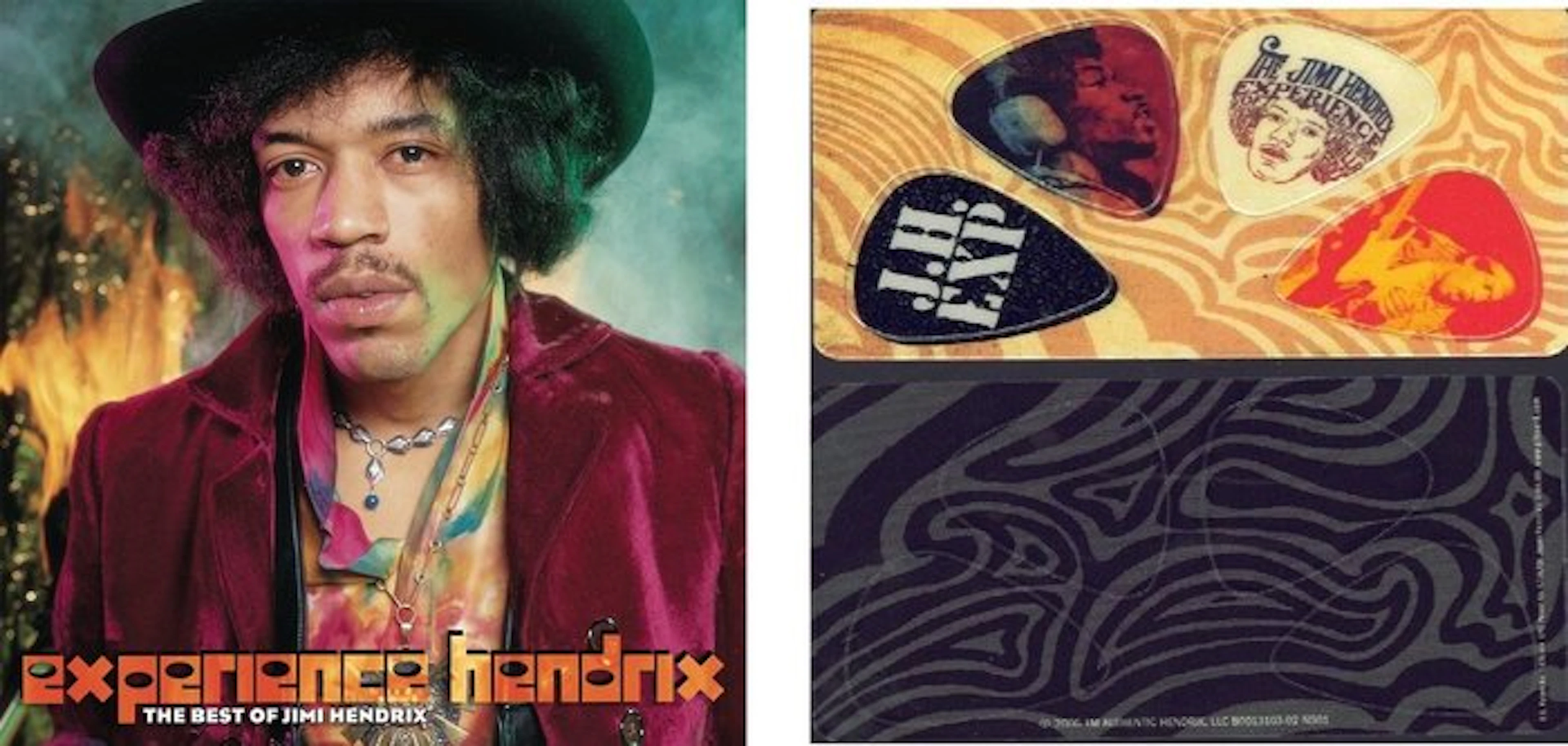 Jimi Hendrix 2 LP Set " Experience Hendrix / The Best Of...
