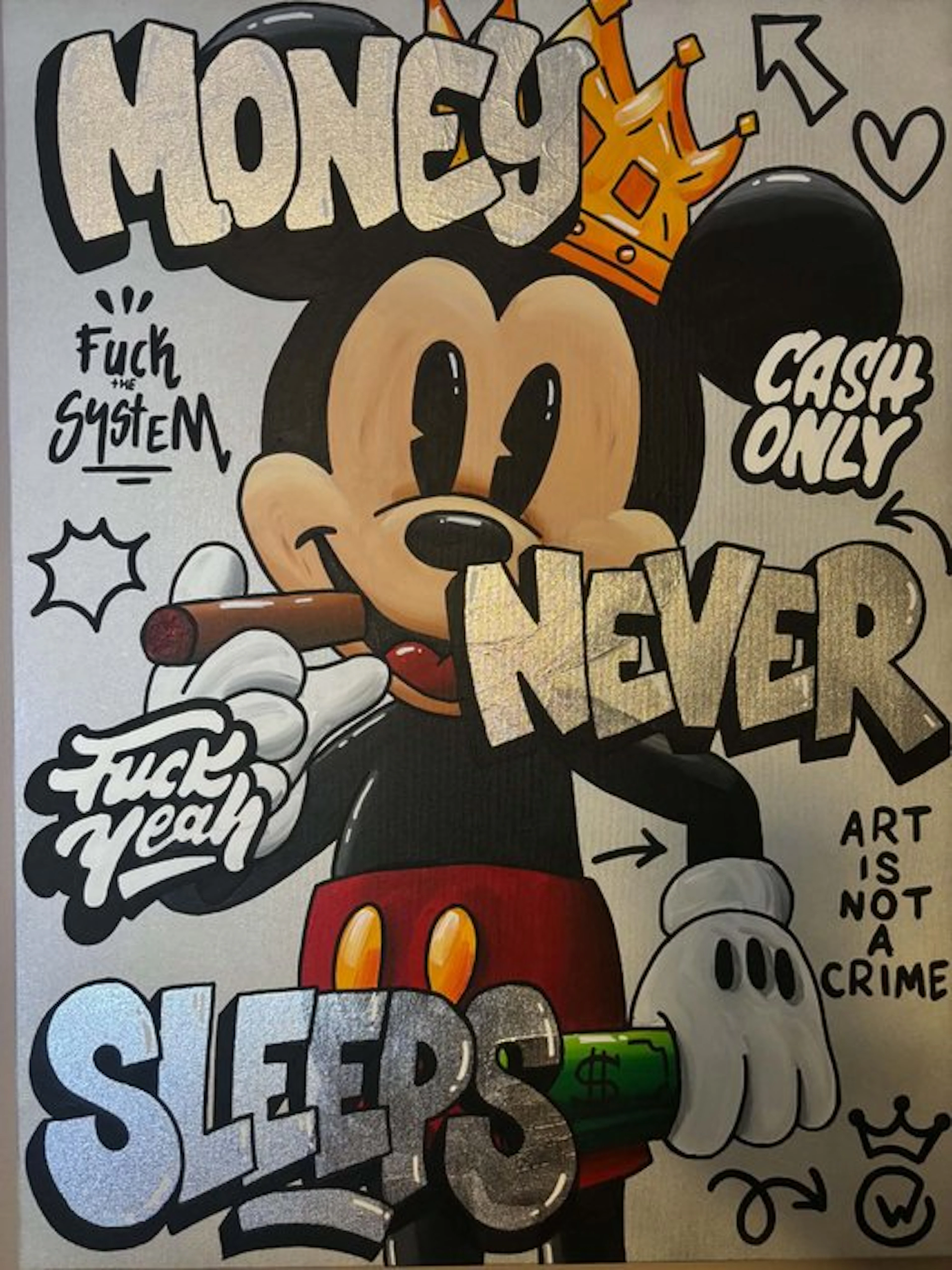 Xavier Van Walsem (1980) - MIckey mouse Money never...