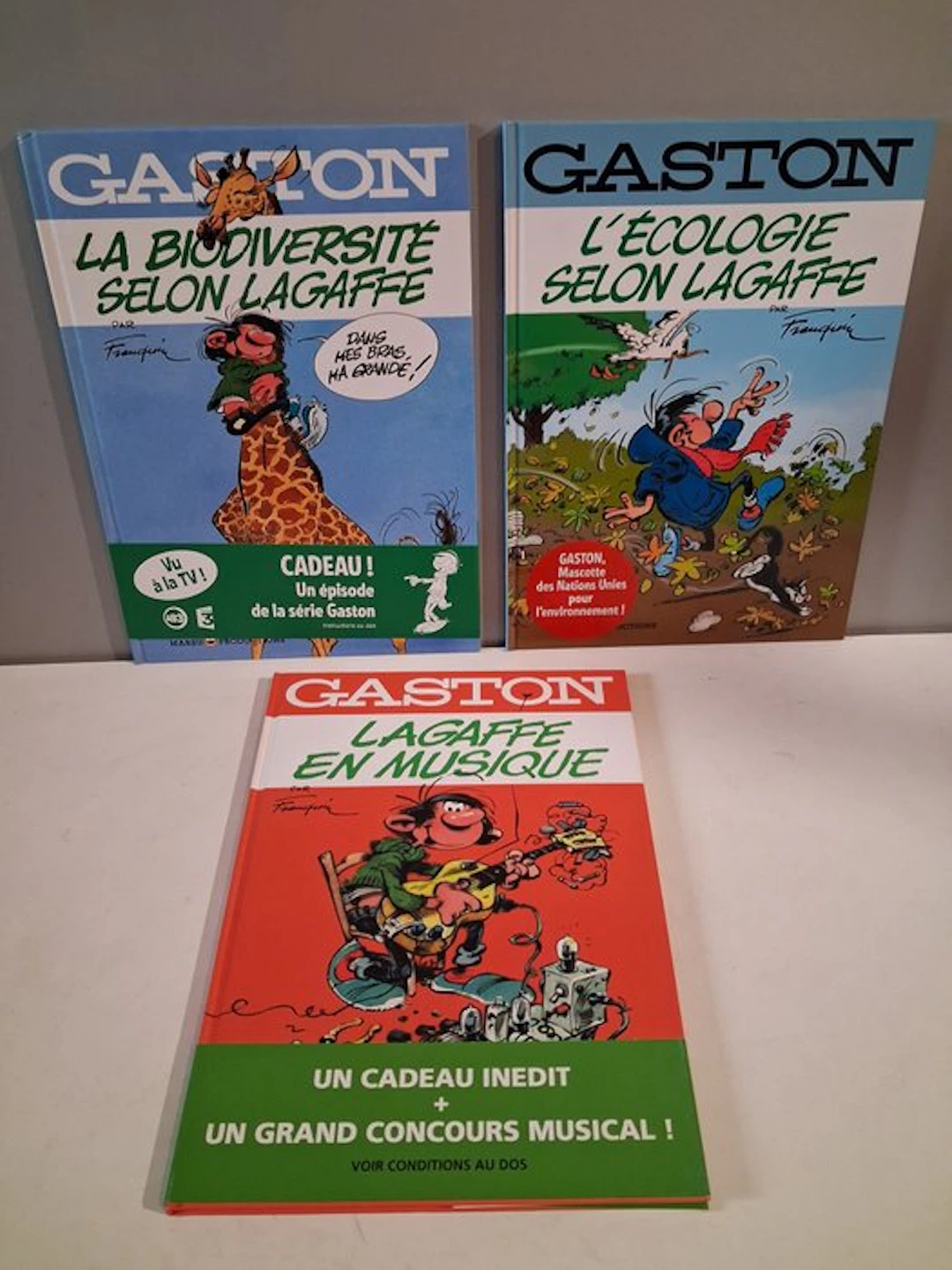 Gaston - 3x C - 3 Album - First edition - 2009/2012