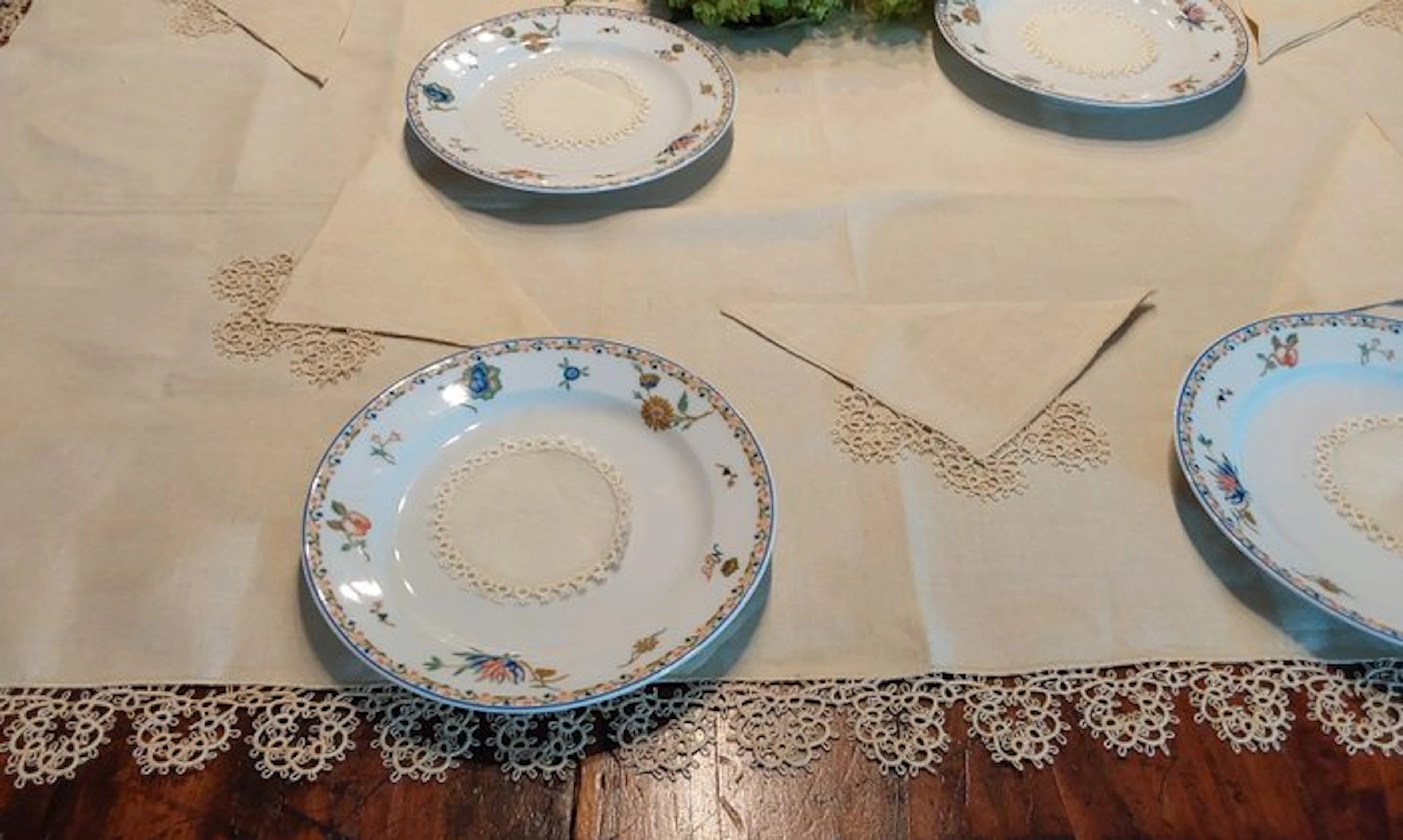 Tablecloth (15) - 128 cm - 107 cm - Ancient Embroideries