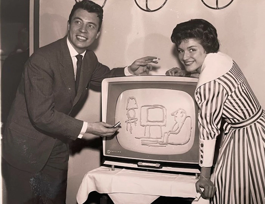 Sipa press - Anne-Marie Peysson et Jean-Jacques Sempé, 1960
