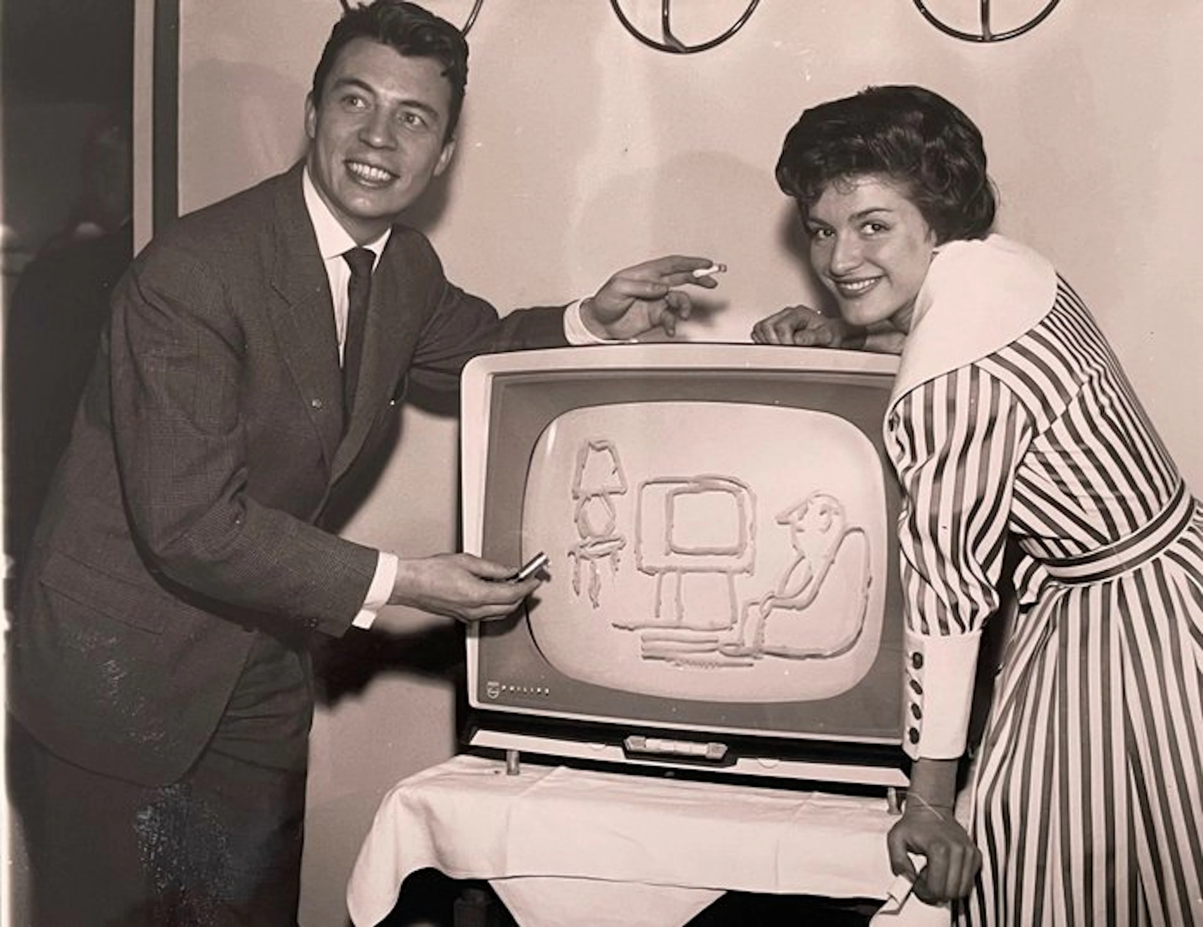 Sipa press - Anne-Marie Peysson et Jean-Jacques Sempé, 1960