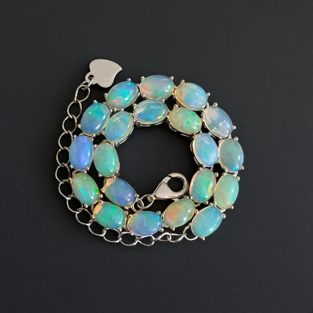 Welo opal bracelet from Ethiopia