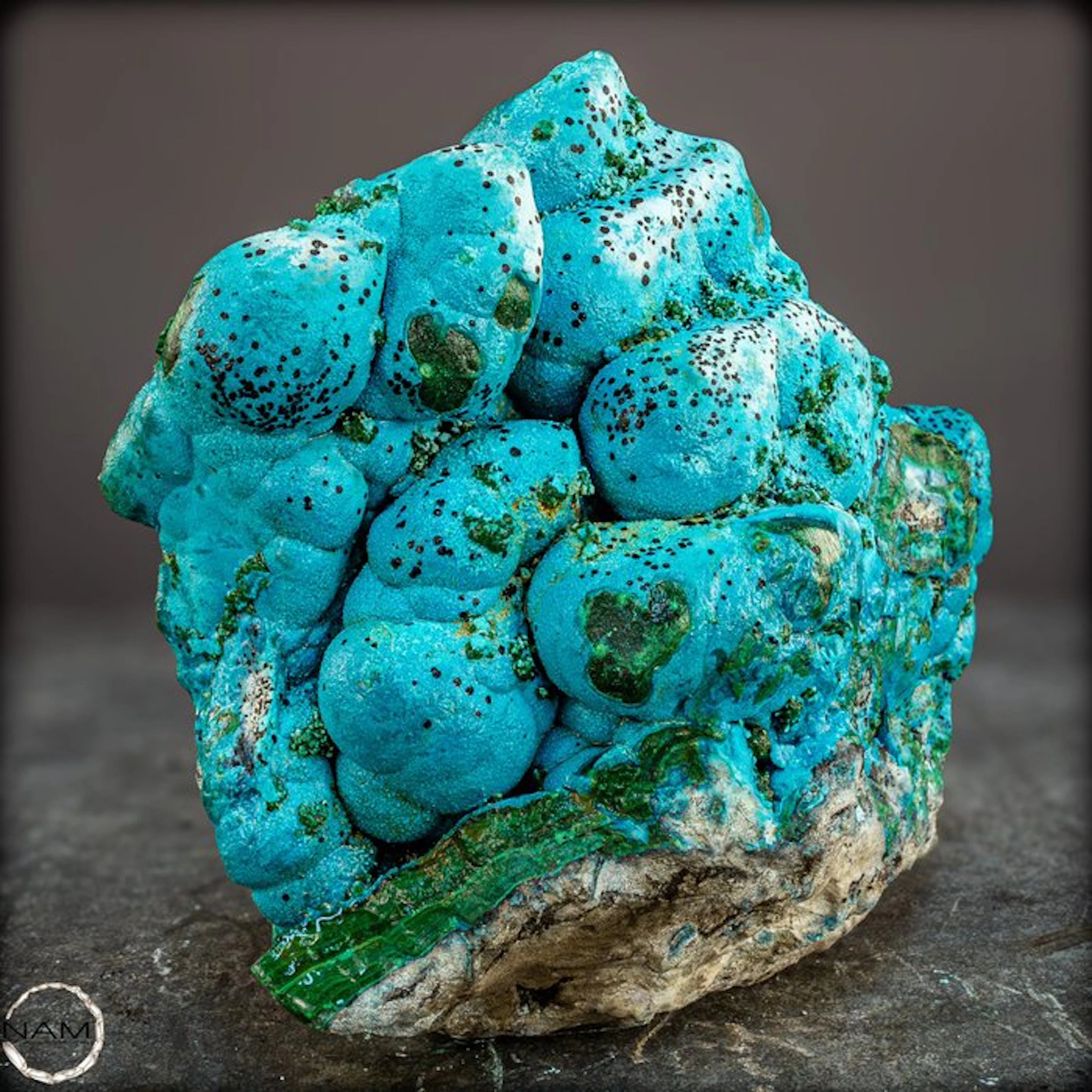 Natural freeform from malachite & chrysocolla – A...