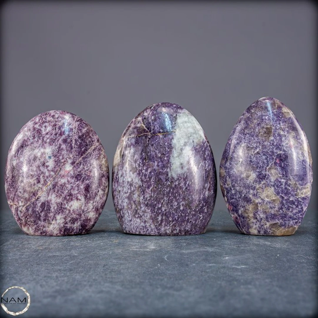 Lepidolite Set – Mystical Unicorn Stone Set – Unique...
