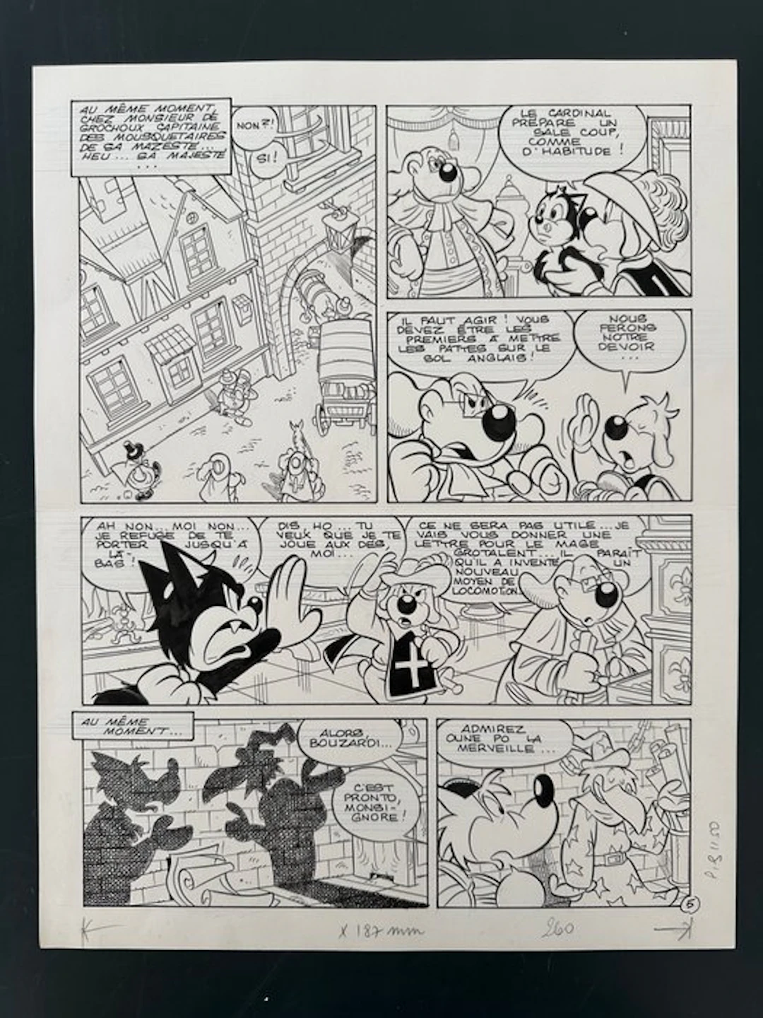 Cober (Coppola, Alessio ) - 1 Original page - Pif n°1150 - D'ArtaPif - 1991