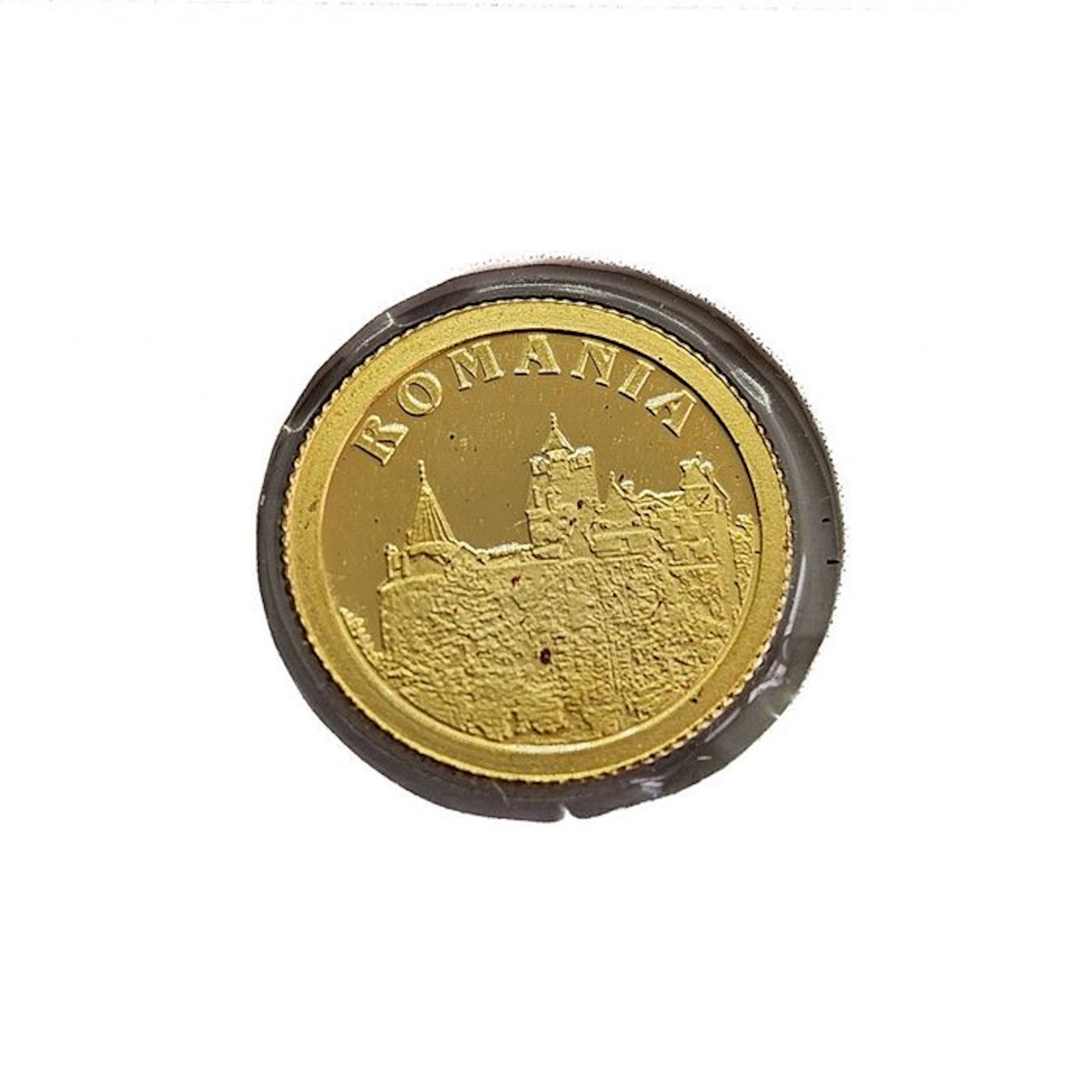 Liberia. 12 Dollars 2008 - Romania - 1/50 Oz.