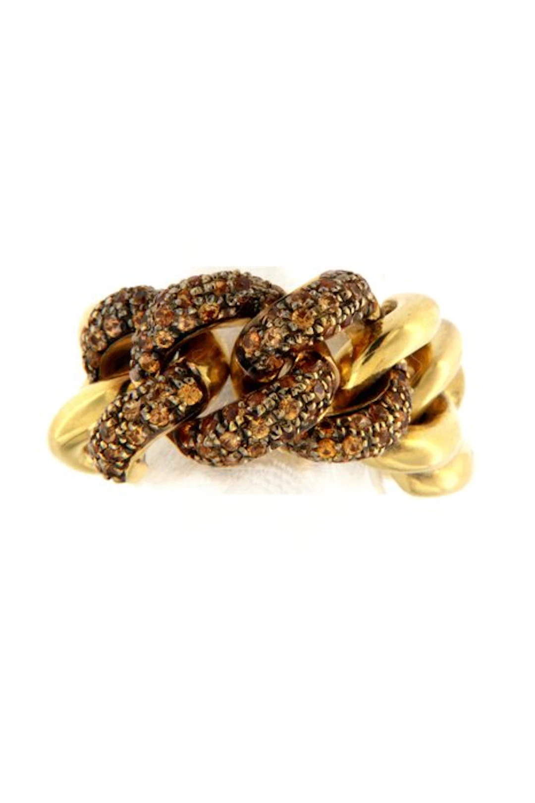 Statement ring - 18 kt