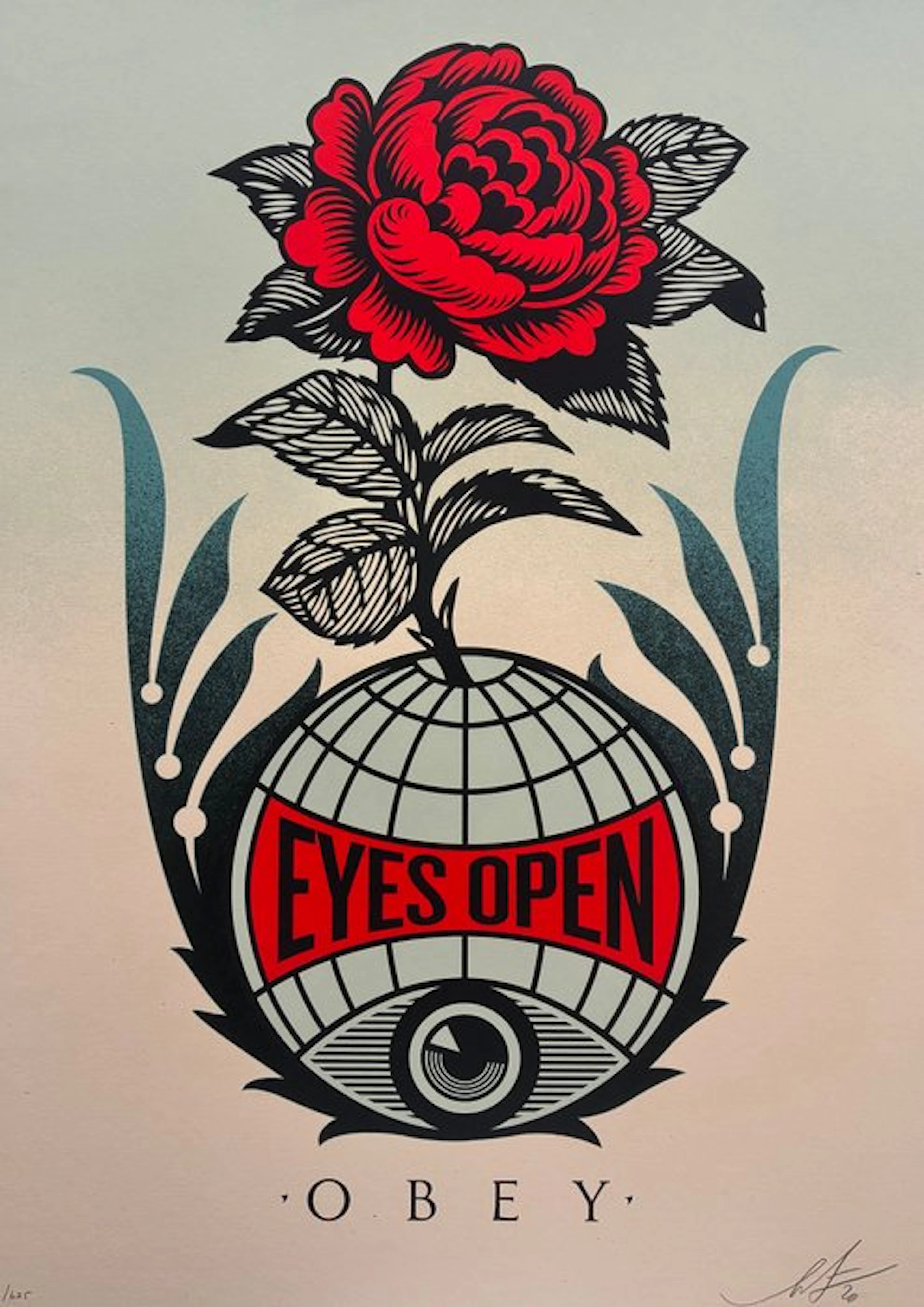 Shepard Fairey (OBEY) (1970) - Eyes Open